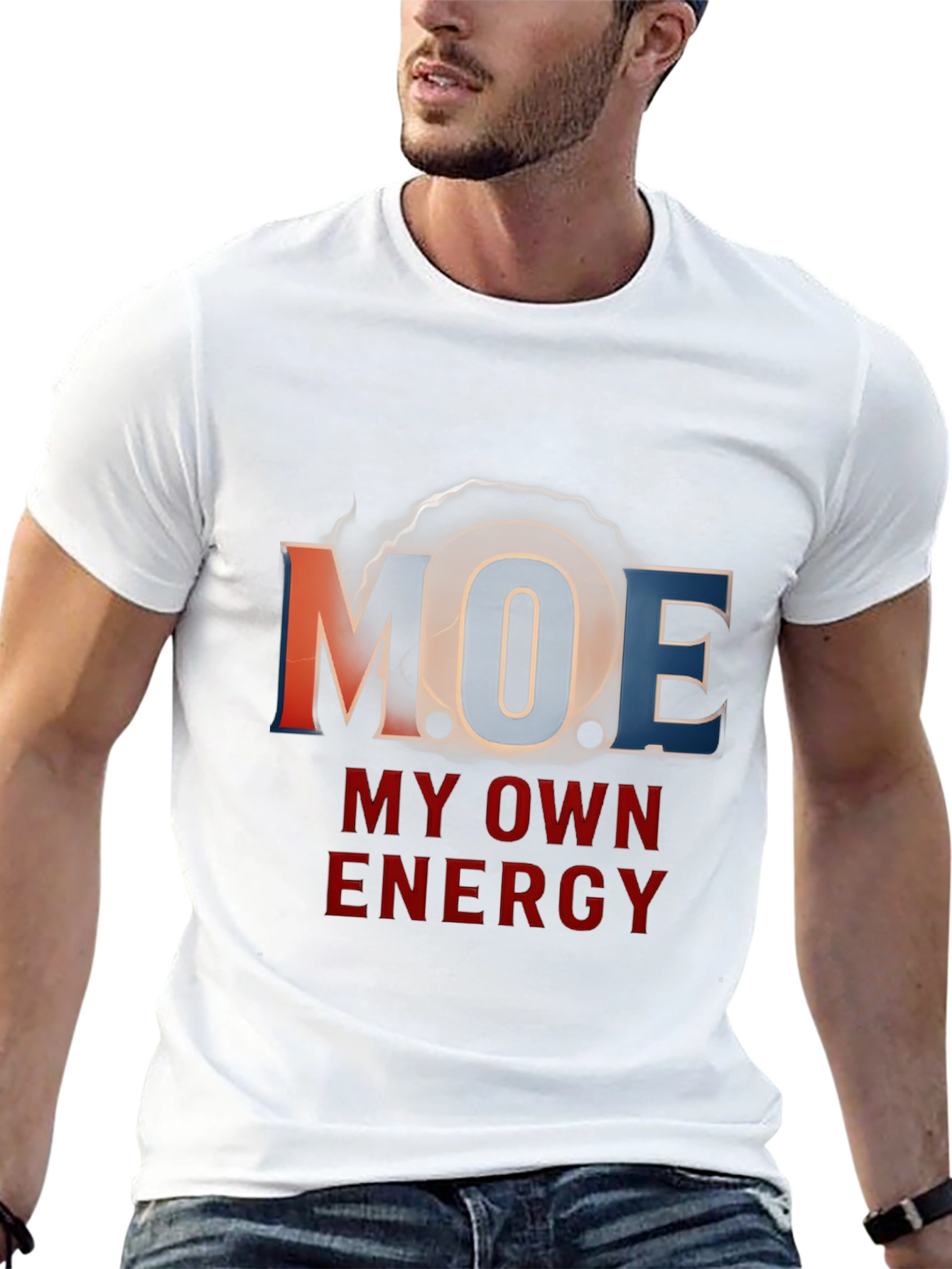 Black M.O.E. My Own Energy Graphic Tee view 13