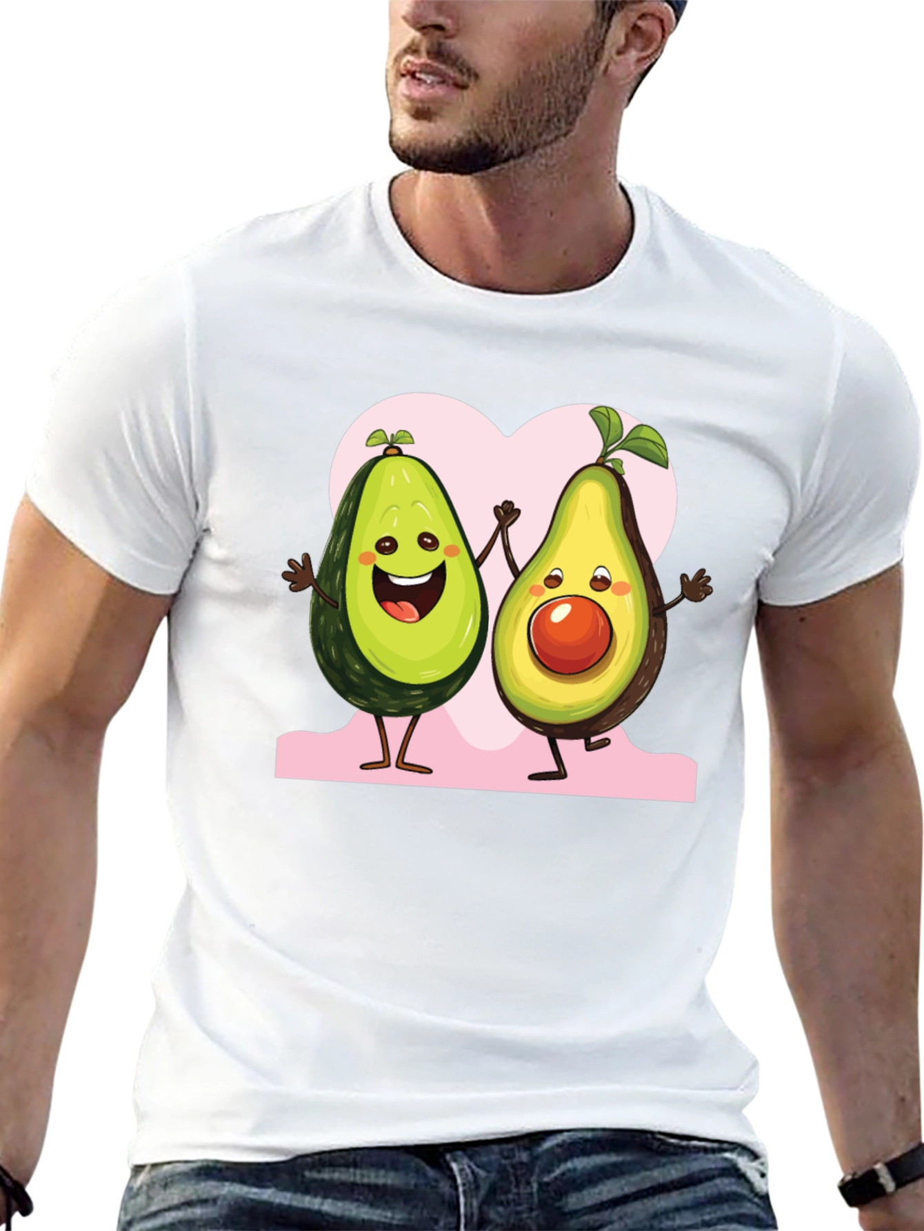 Black Avocado Love Graphic Tee - Cute & Trendy view 13