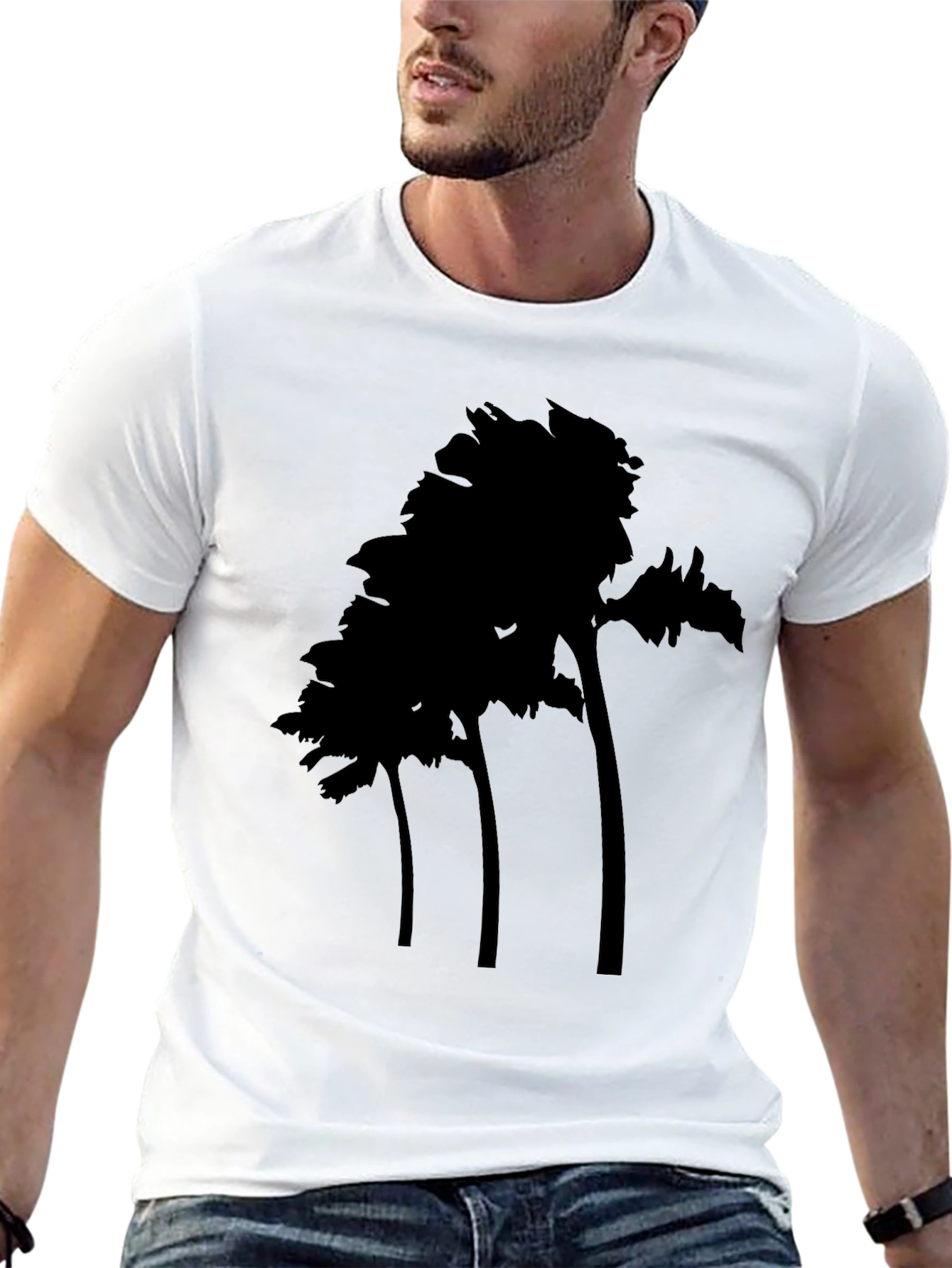 Black Black Trees Graphic Tee - Casual Comfort view 13