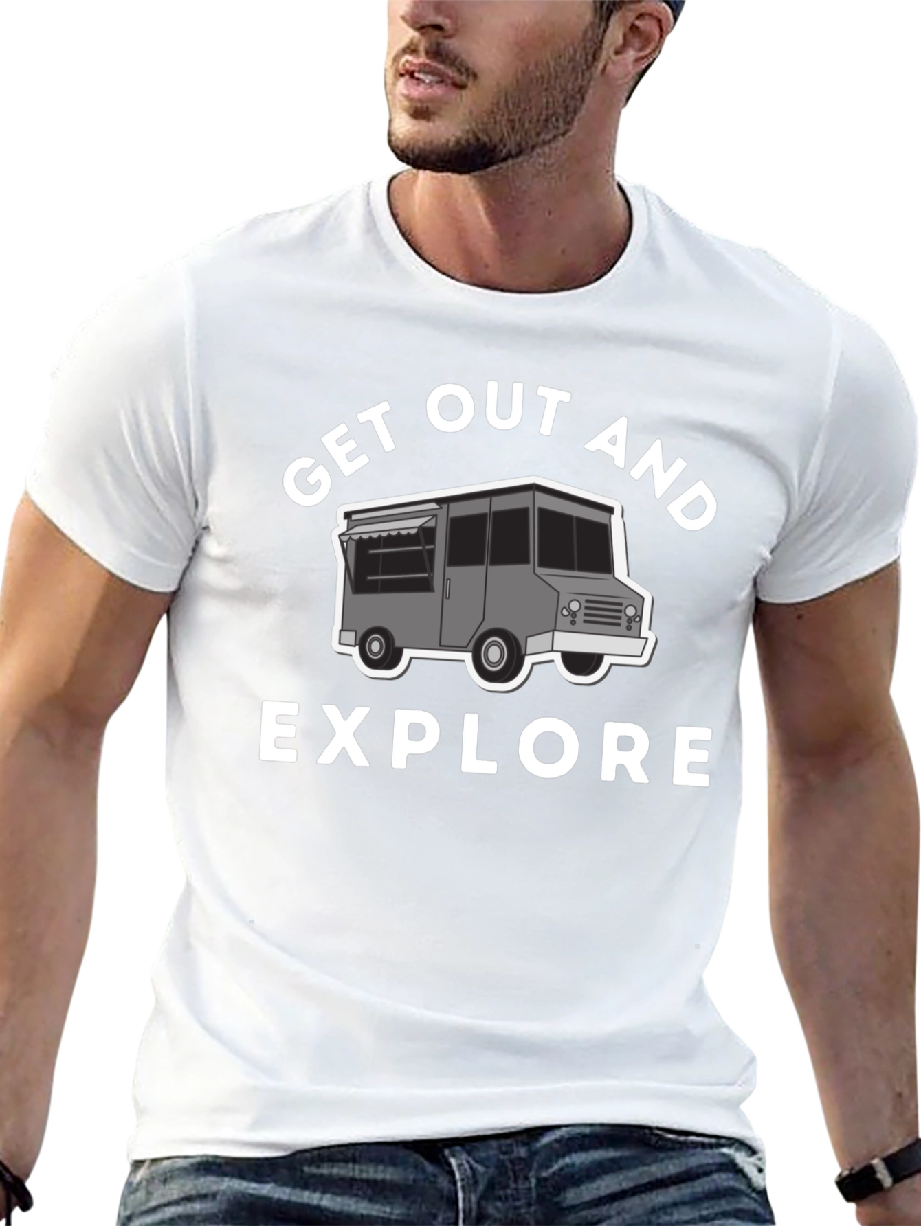 Get Out and Explore Graphic Tee - 13