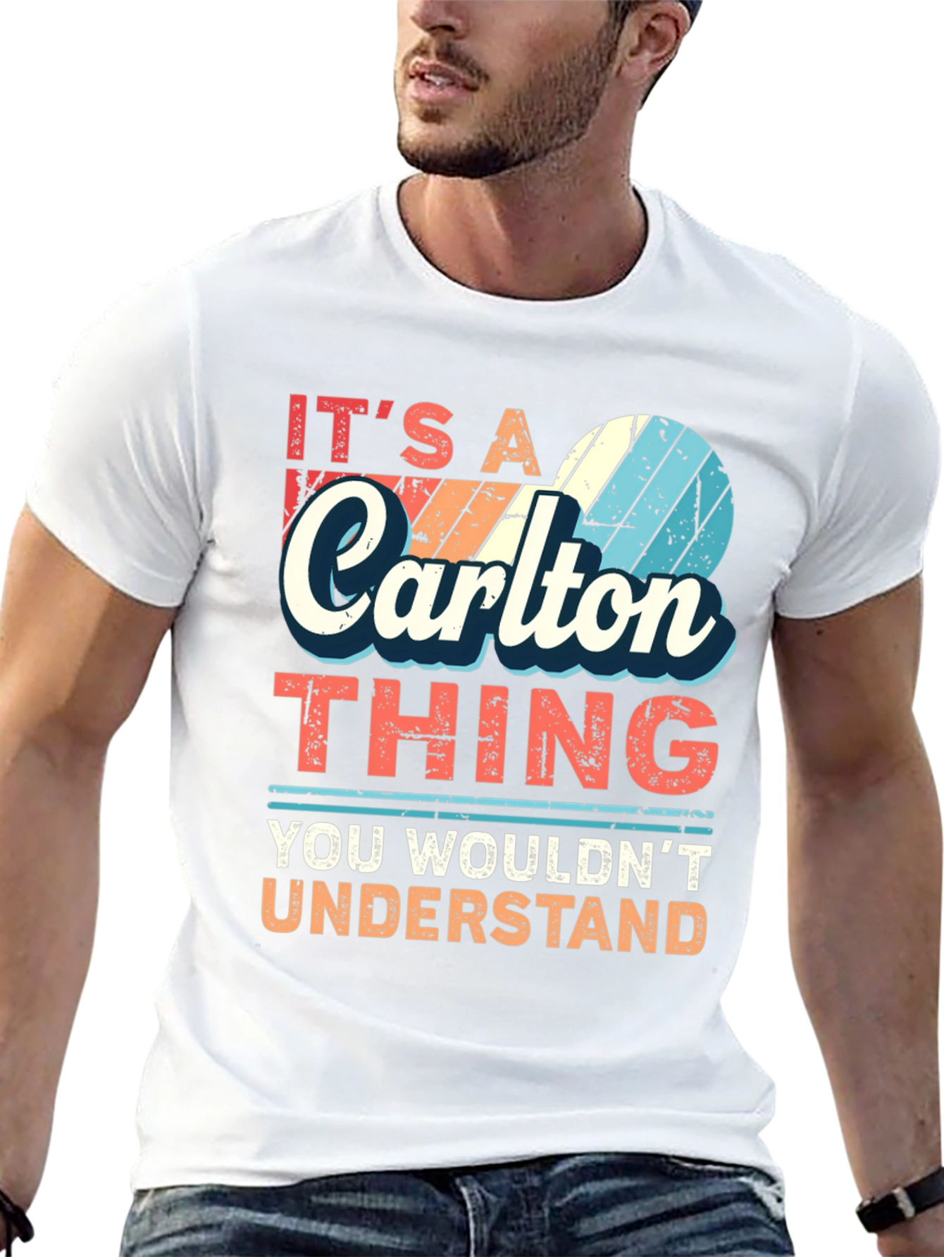 Black It's a Carlton Thing T-Shirt - You Wouldn't Understand view 13