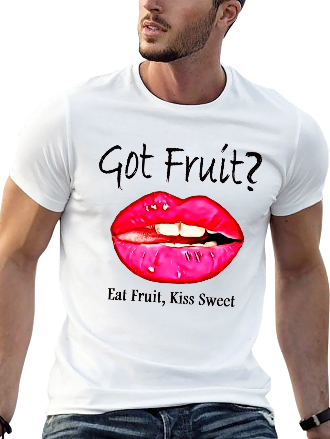 Black Got Fruit? Graphic Tee view 13