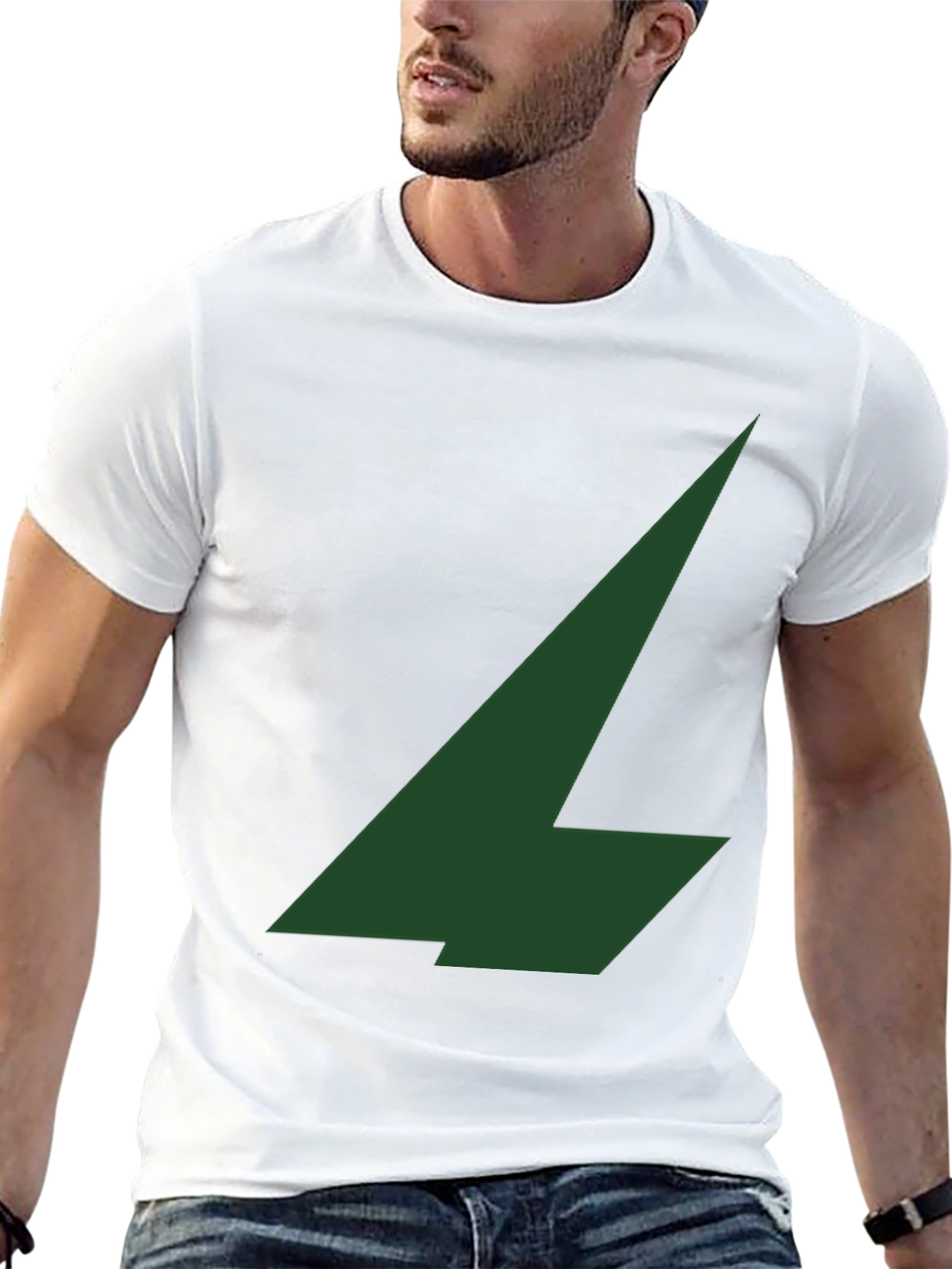 Black Emerald Arrow Graphic Tee - Stylish Menswear view 13