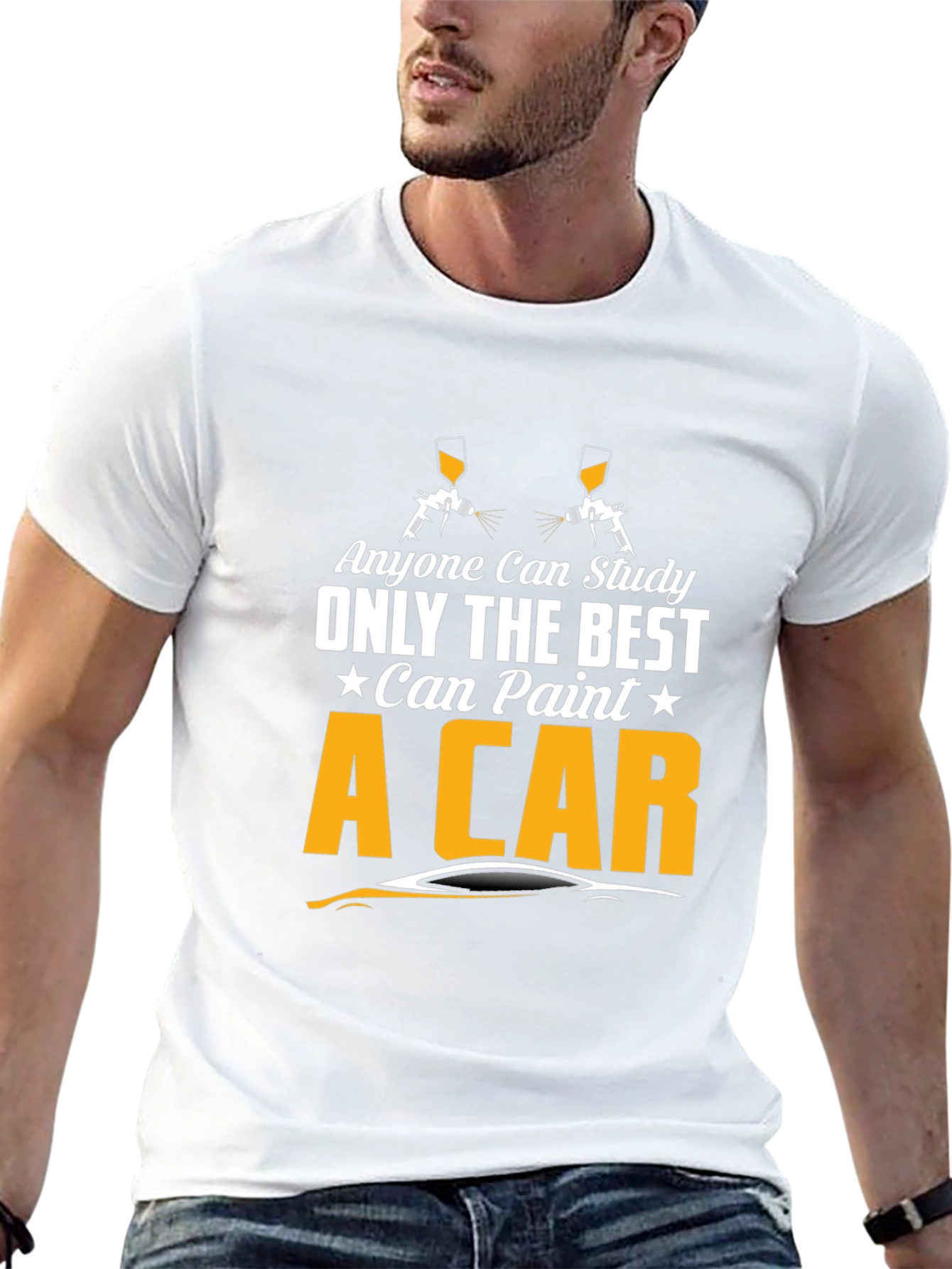 Best Can Paint A Car Graphic Tee - 13