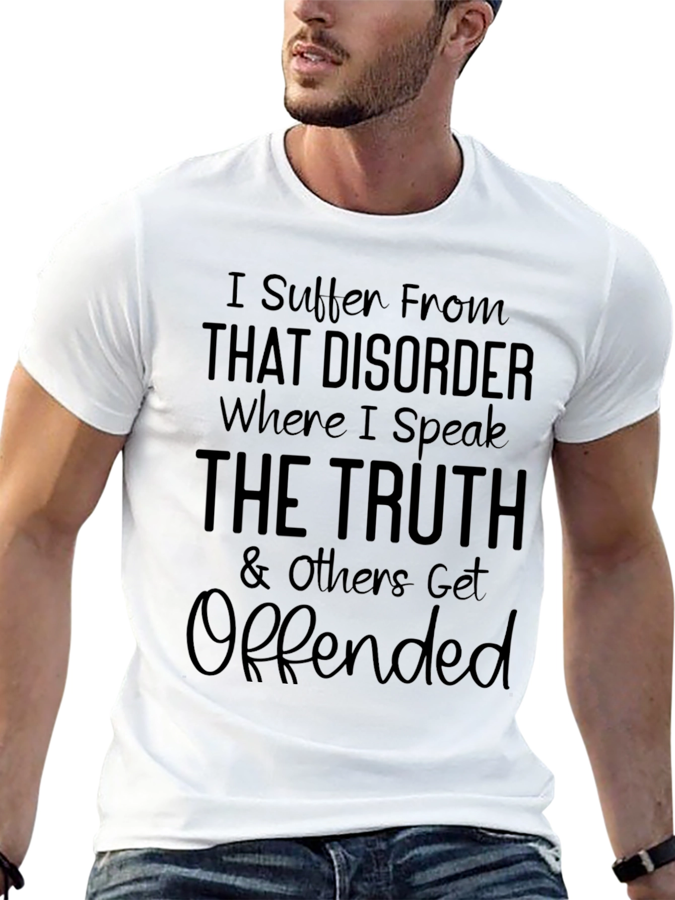 Black Truth Speaker T-Shirt - Humor & Honesty view 13