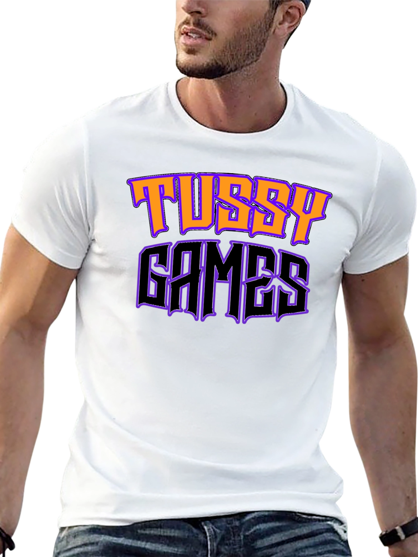 Black Tussy Games Graphic T-Shirt | Black view 13