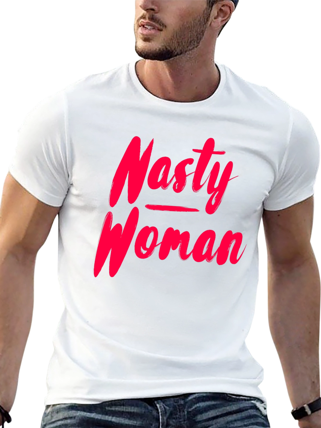 Black Nasty Woman Graphic Tee - Bold Feminist Statement view 13