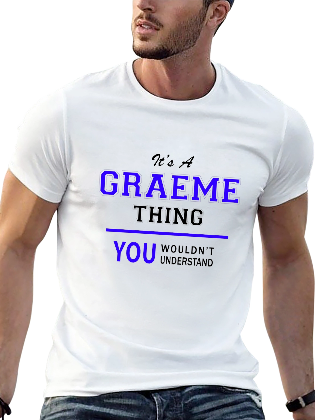 Black Graeme Thing T-Shirt - You Wouldn't Understand view 13