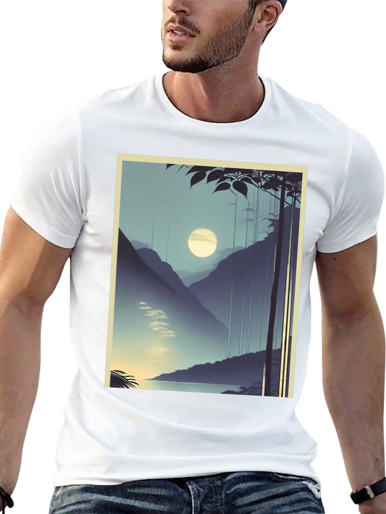 Mountain Vista Graphic Tee - Stylish Comfort - 13