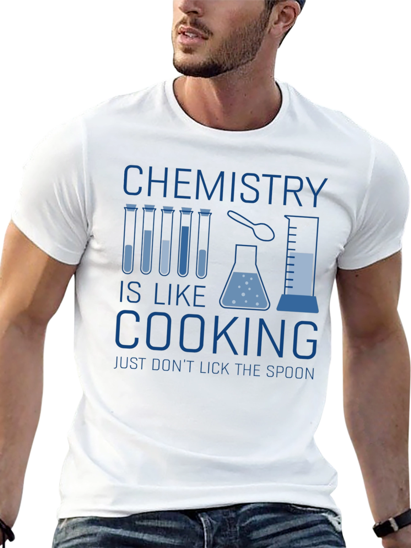 Black Chemistry is Like Cooking Graphic Tee view 13