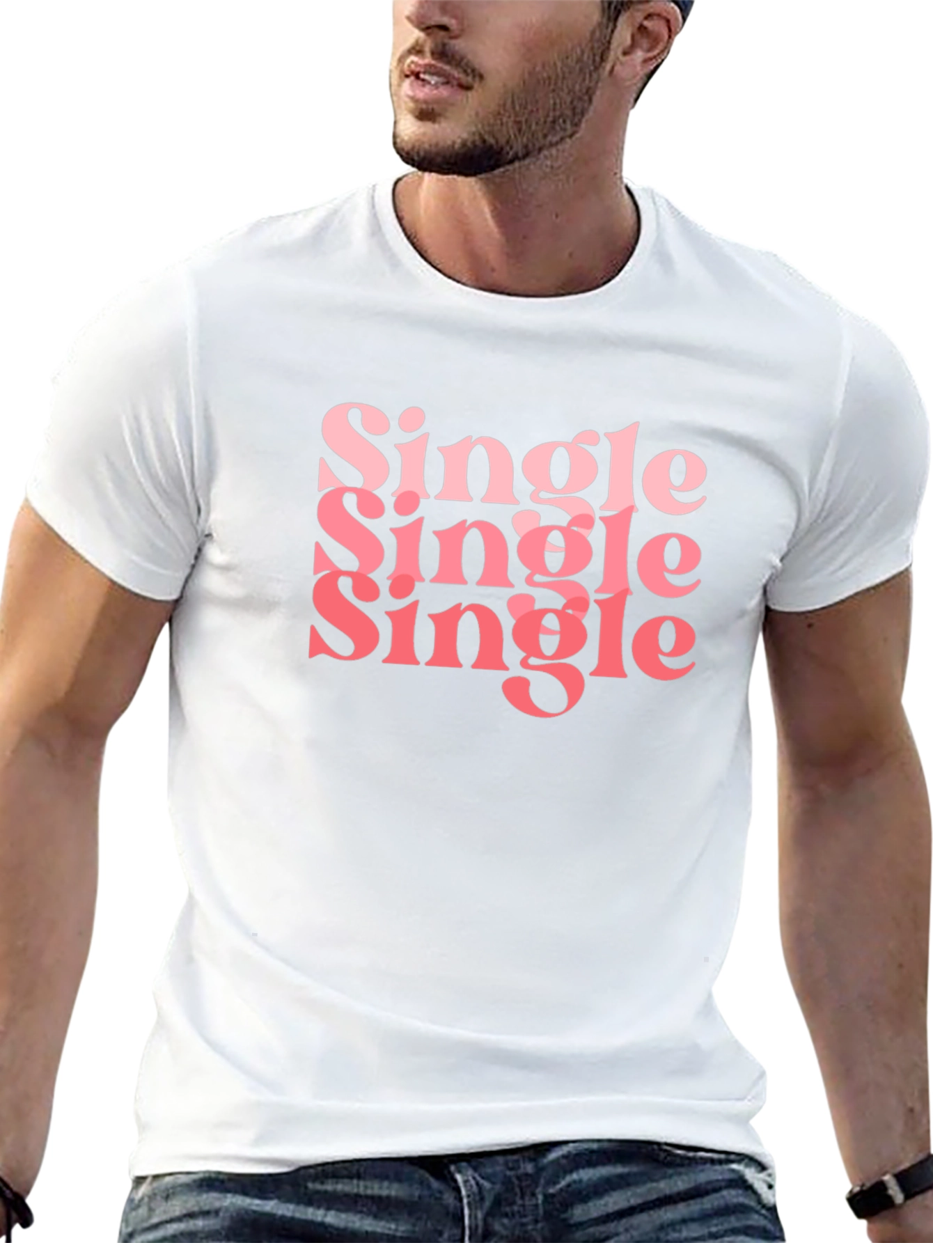 Black Single Graphic Tee view 13