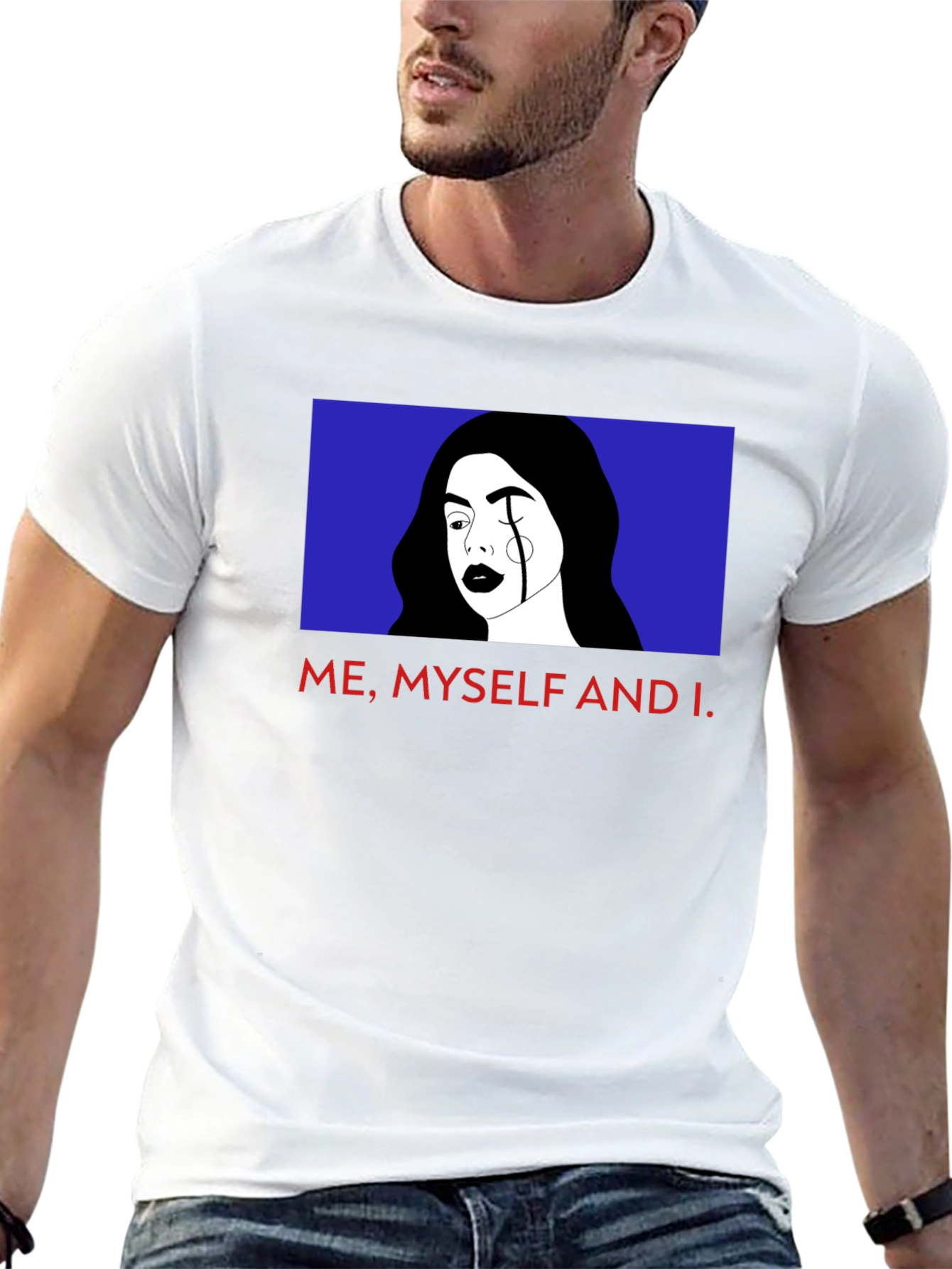 Black Me, Myself, and I Graphic Tee view 13