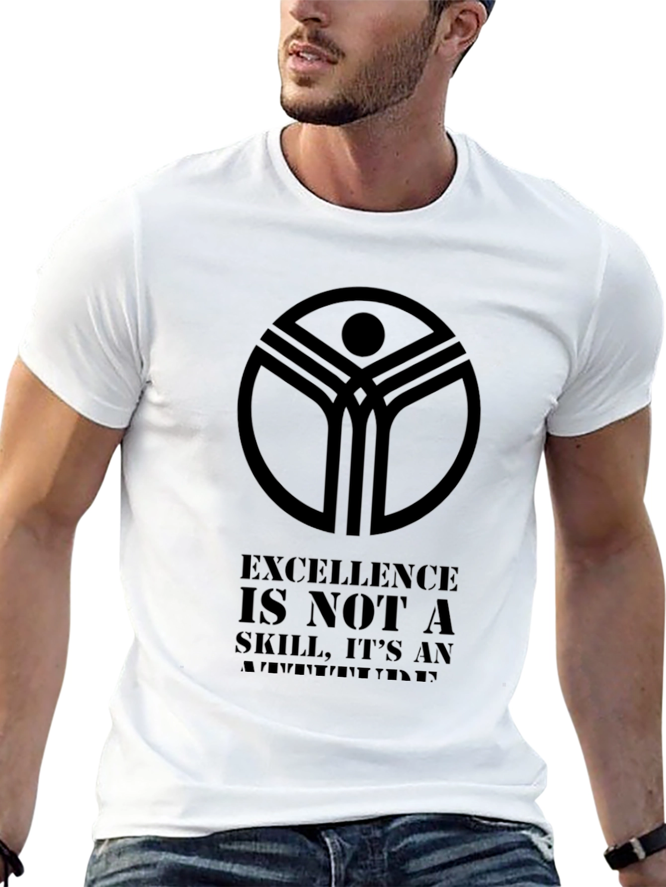 Black Excellence Philosophy Black T-Shirt view 13