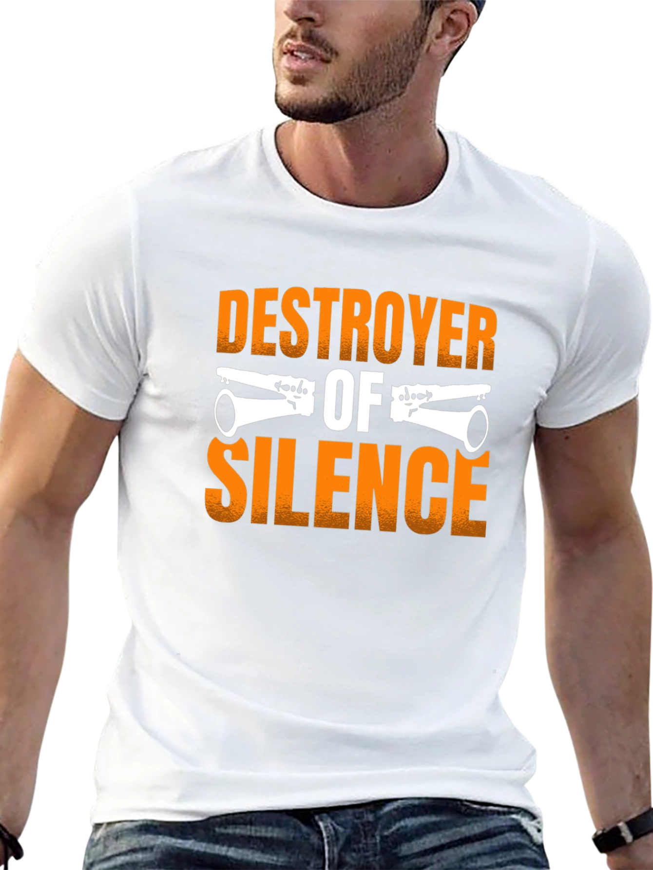 Black Destroyer of Silence T-Shirt Black view 13