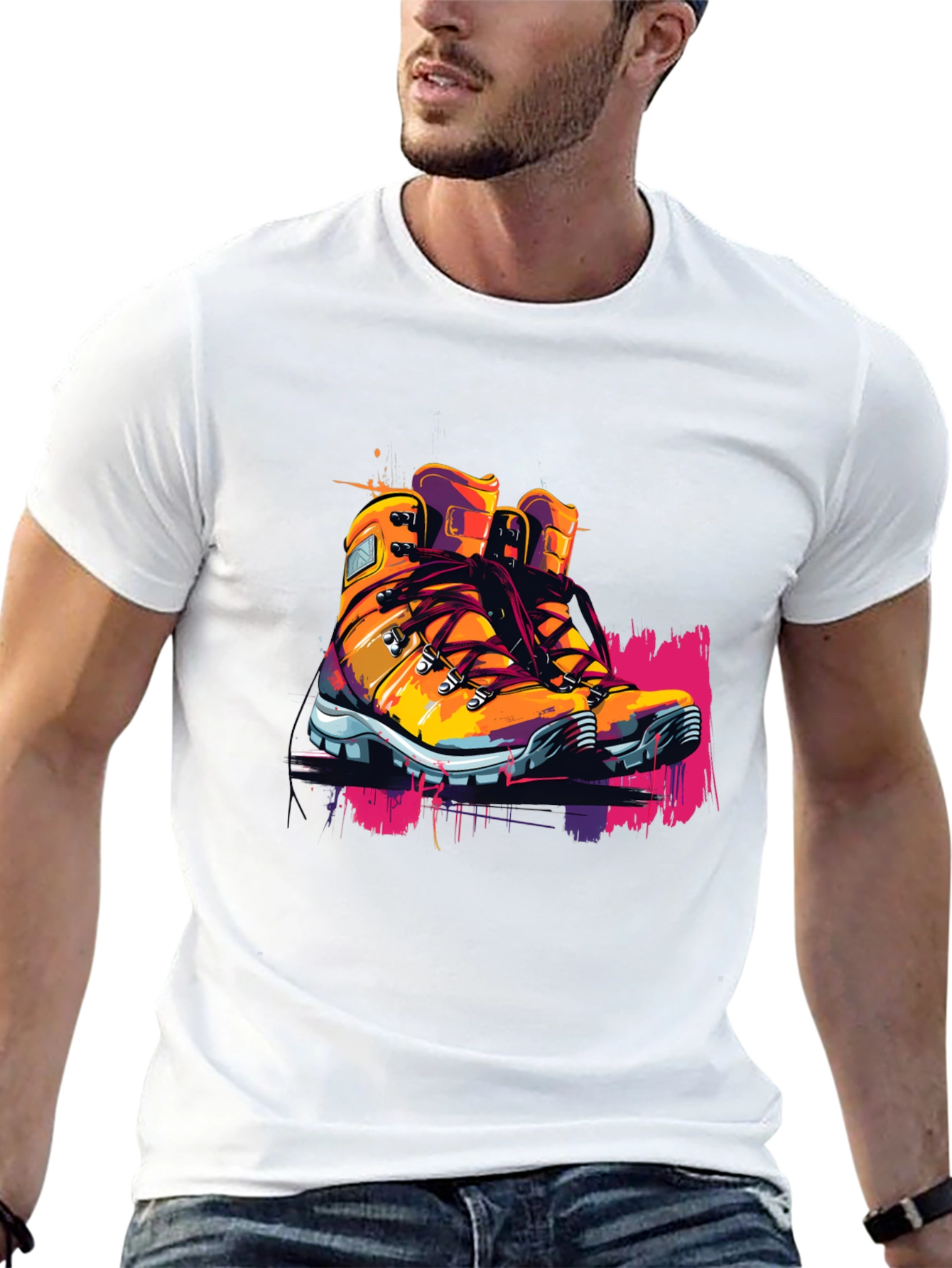 Hiking Boot Graphic Tee - Adventure Ready! - 13