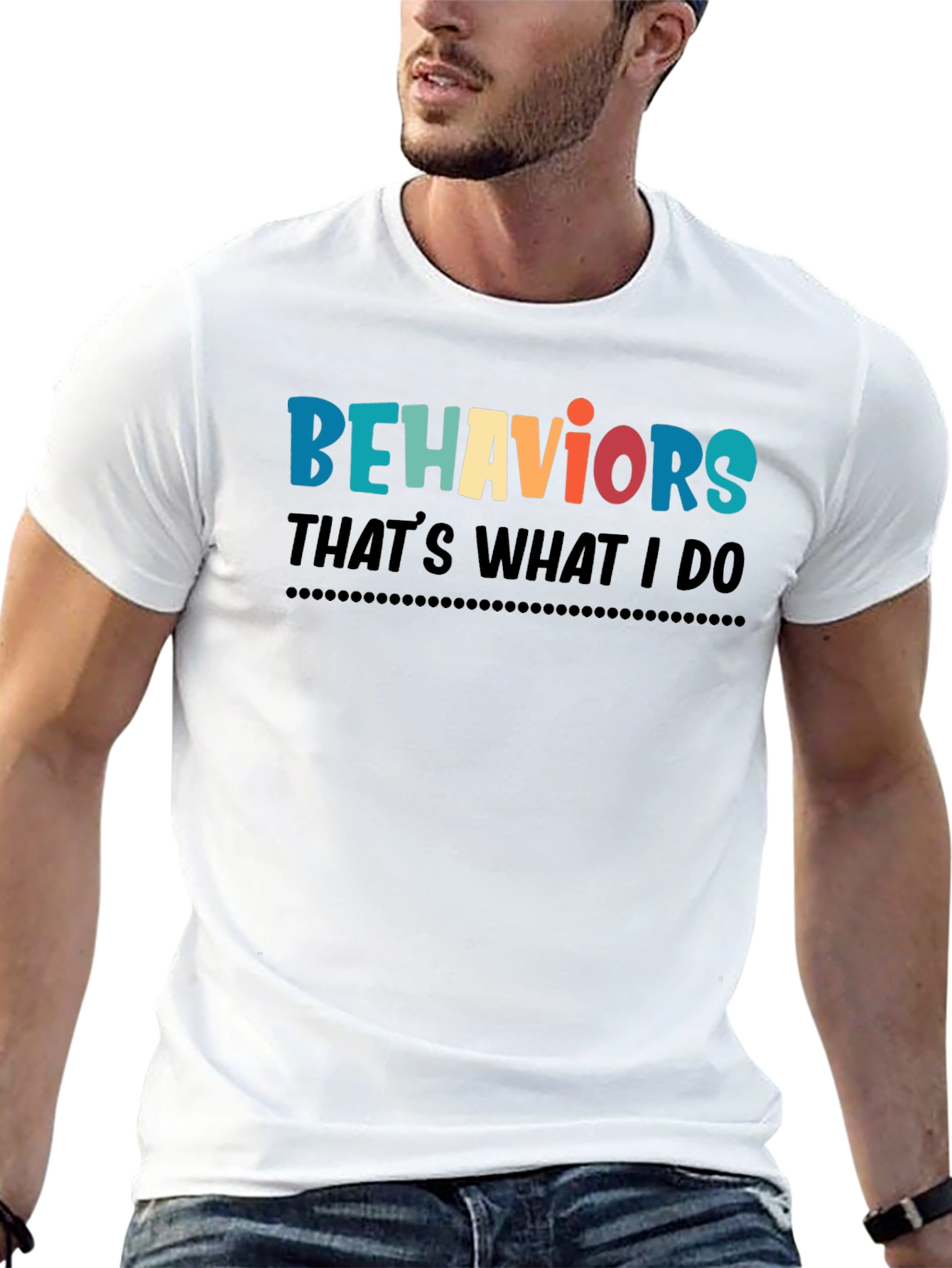 Black Behaviors That's What I Do T-Shirt view 13