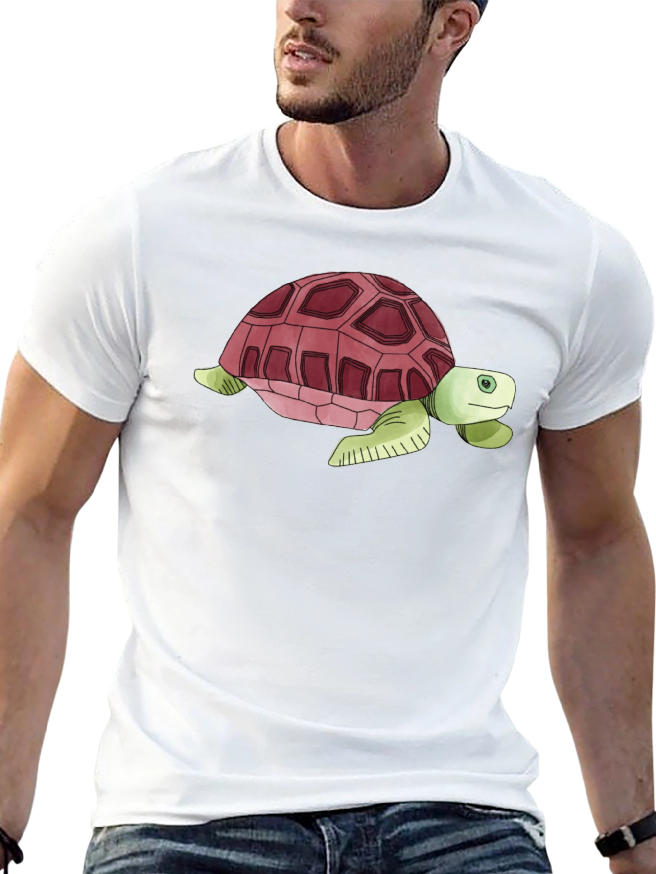 Black Turtle Graphic T-Shirt - Casual Style view 13