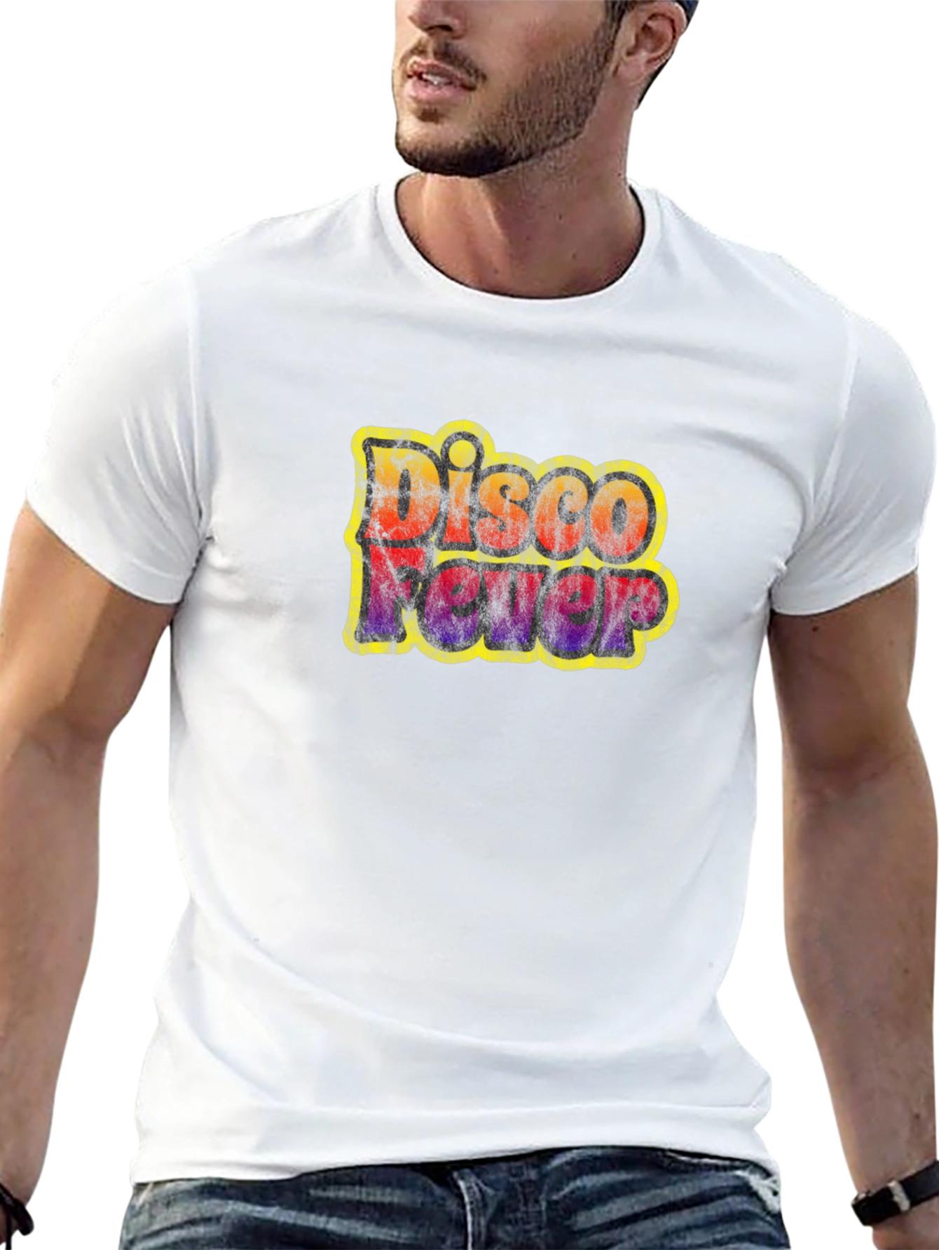 Retro Disco Fever Graphic T-Shirt - 13