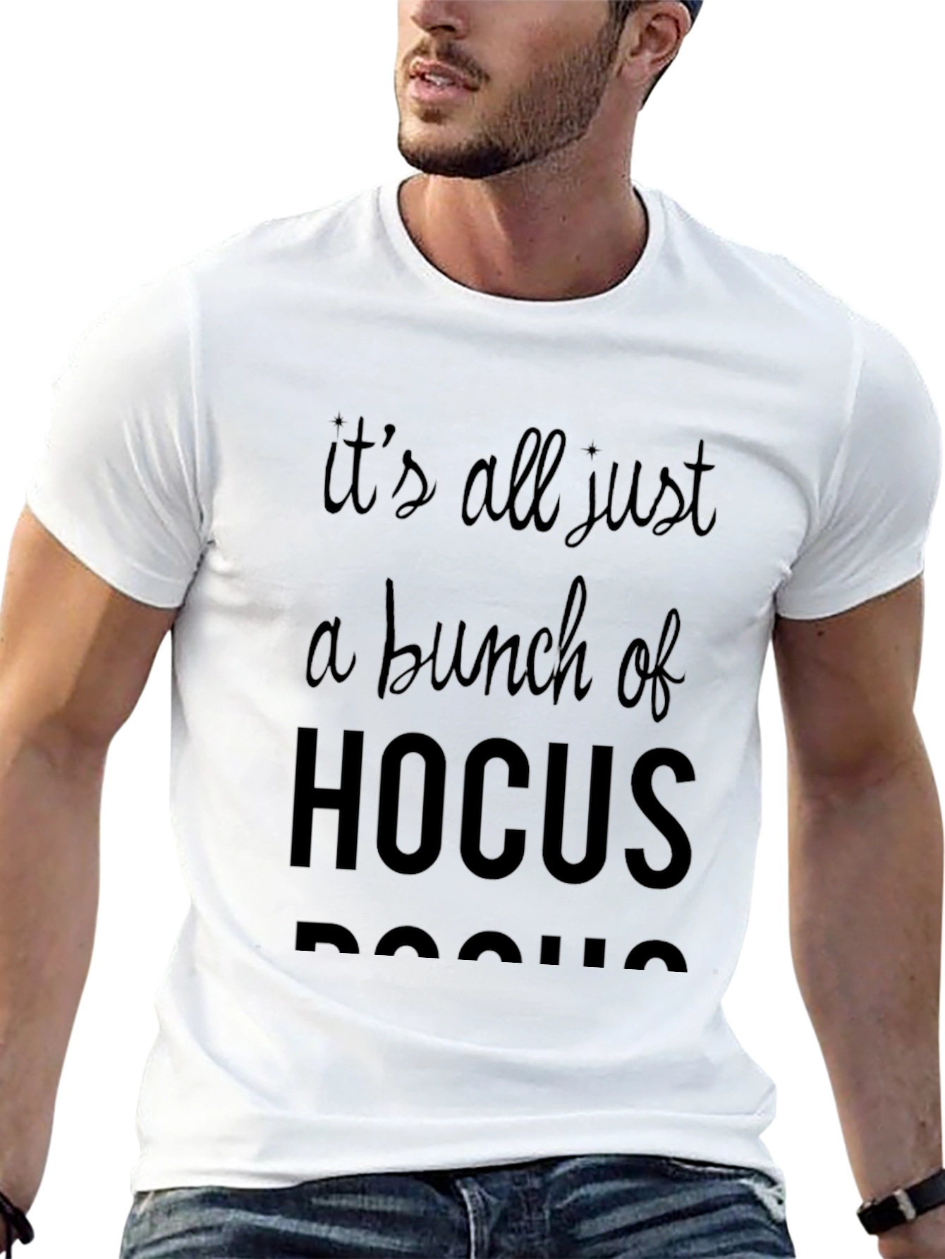 Black Hocus Pocus Graphic Tee - Halloween Shirt view 13