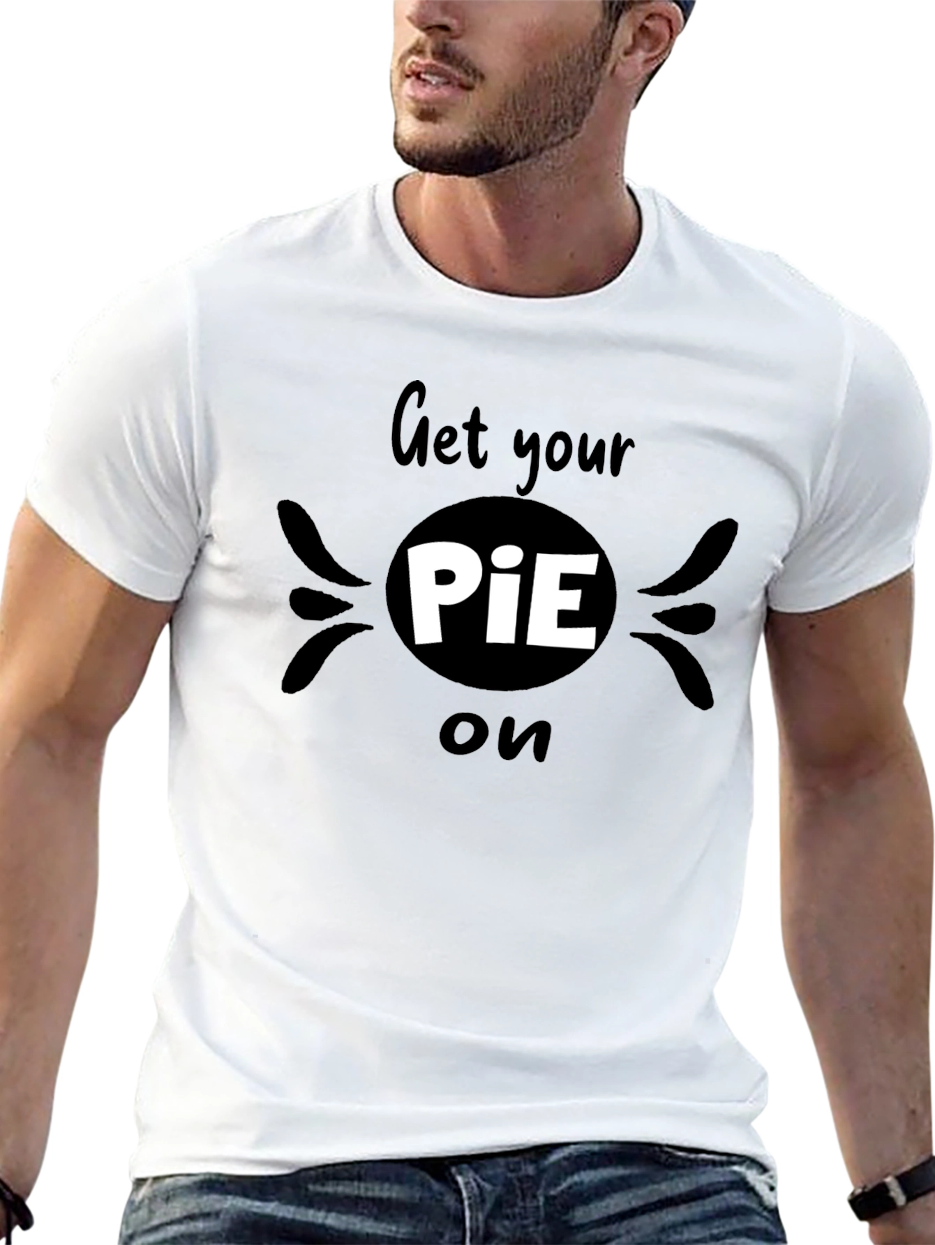 Black Get Your PiE On T-Shirt view 13