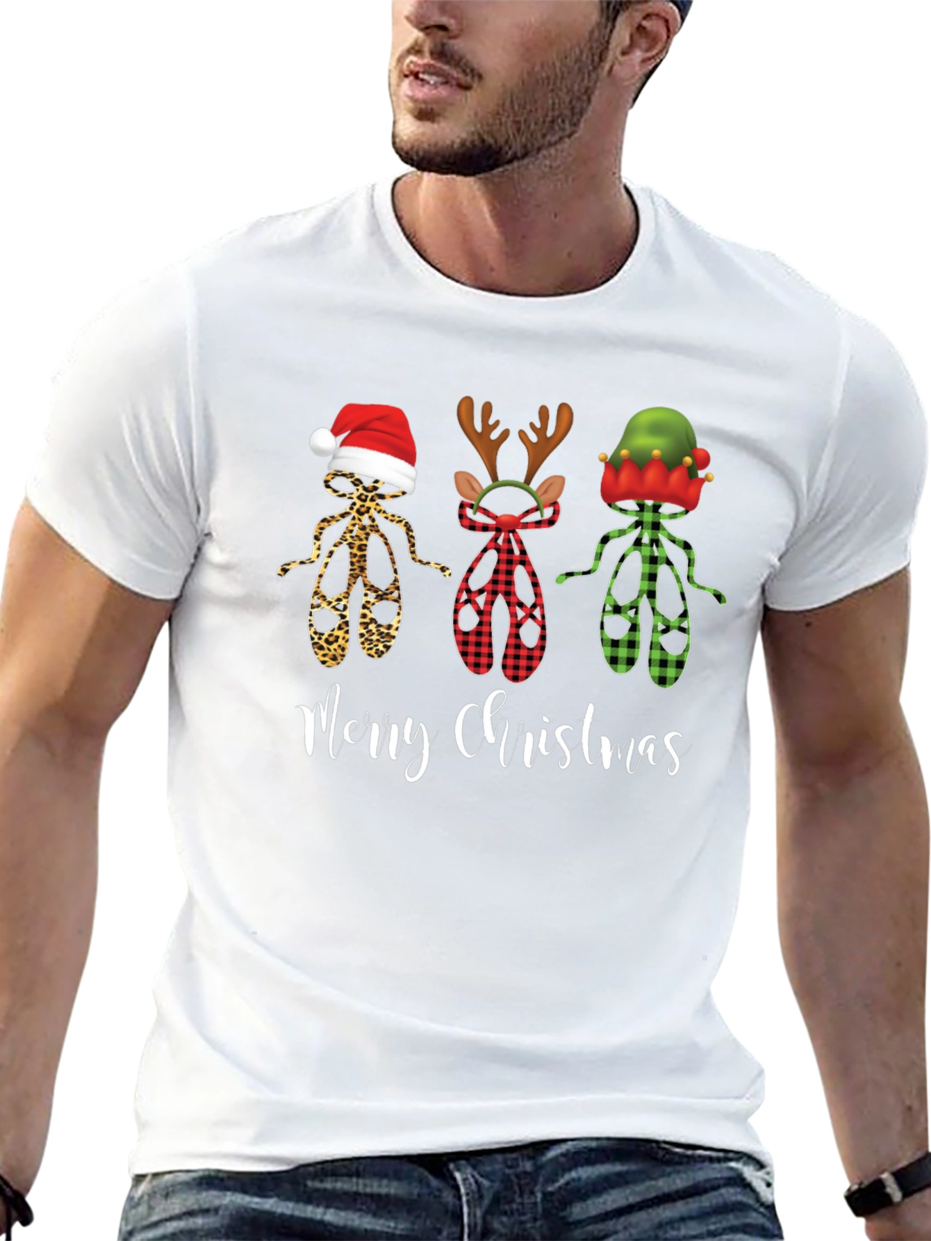 Merry Christmas Ballet T-Shirt - 13