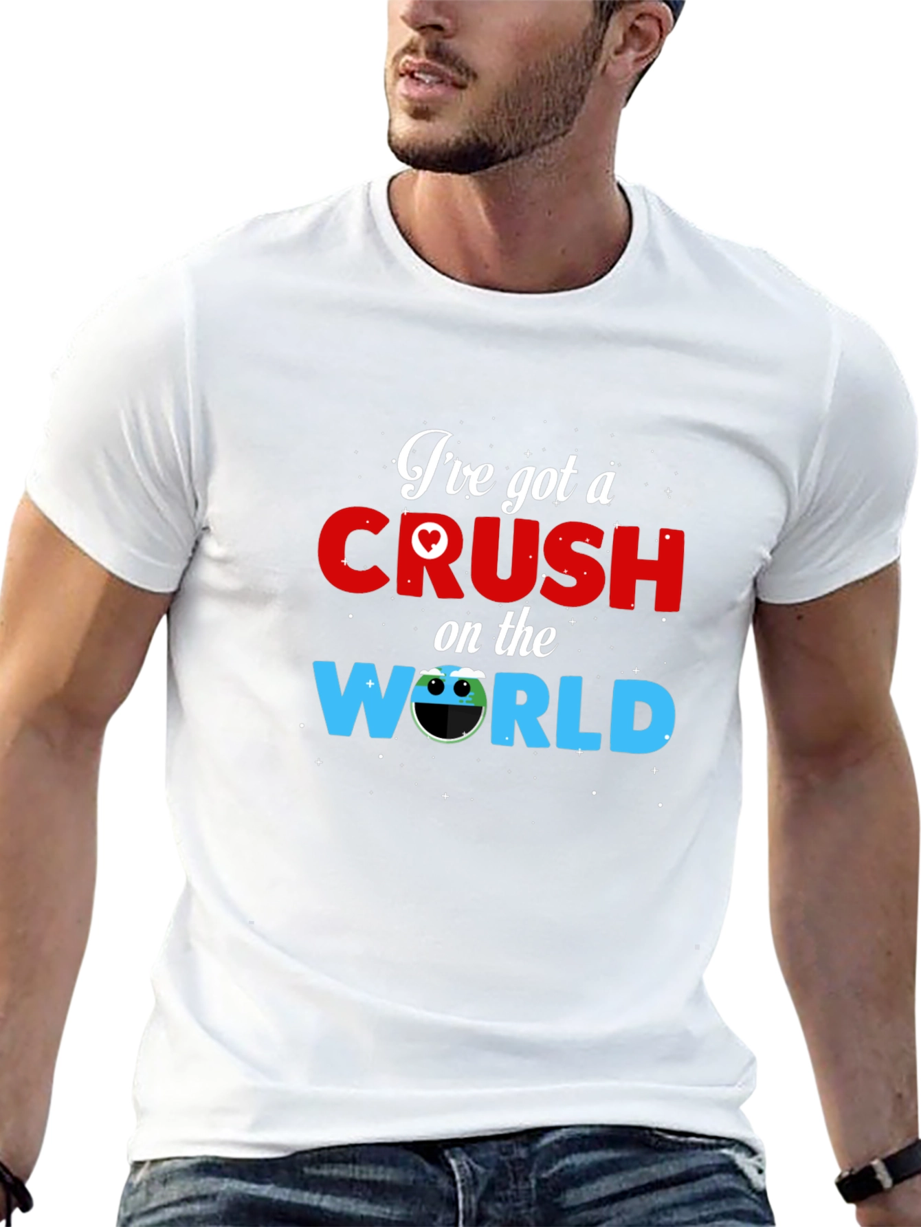 Black Crush On The World Graphic T-Shirt view 13