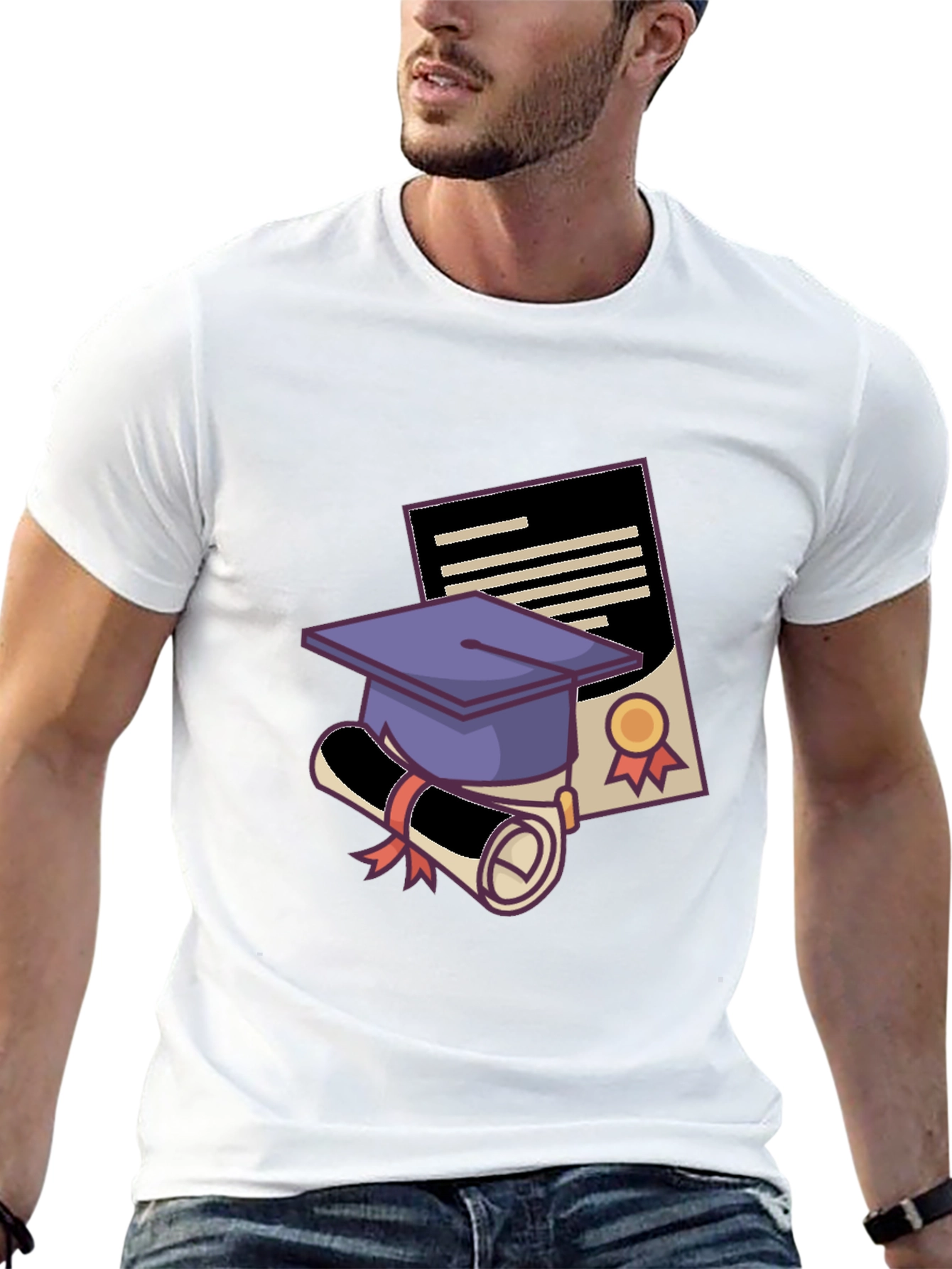 Black Graduation T-Shirt - Congrats Graduate! view 13