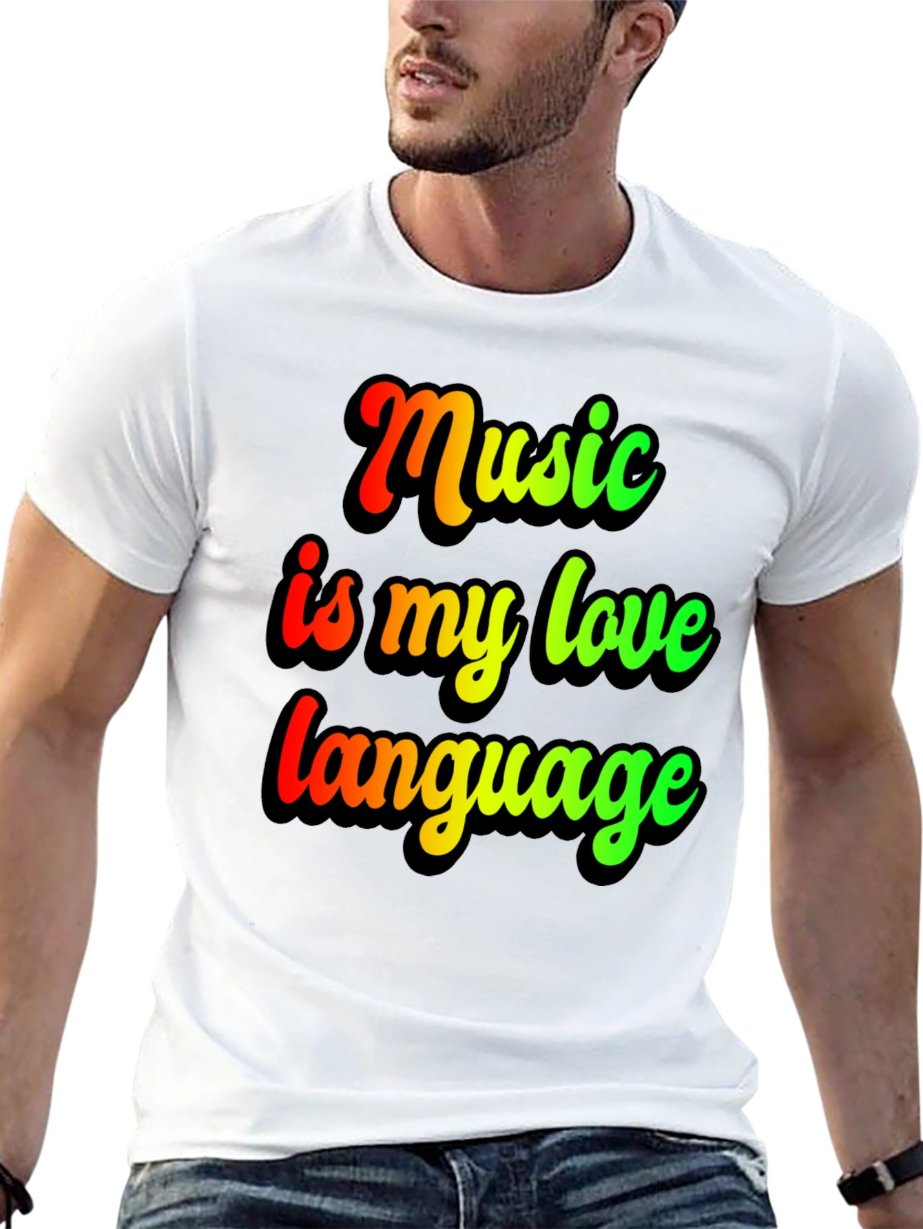 Music is My Love Language T-Shirt - 13