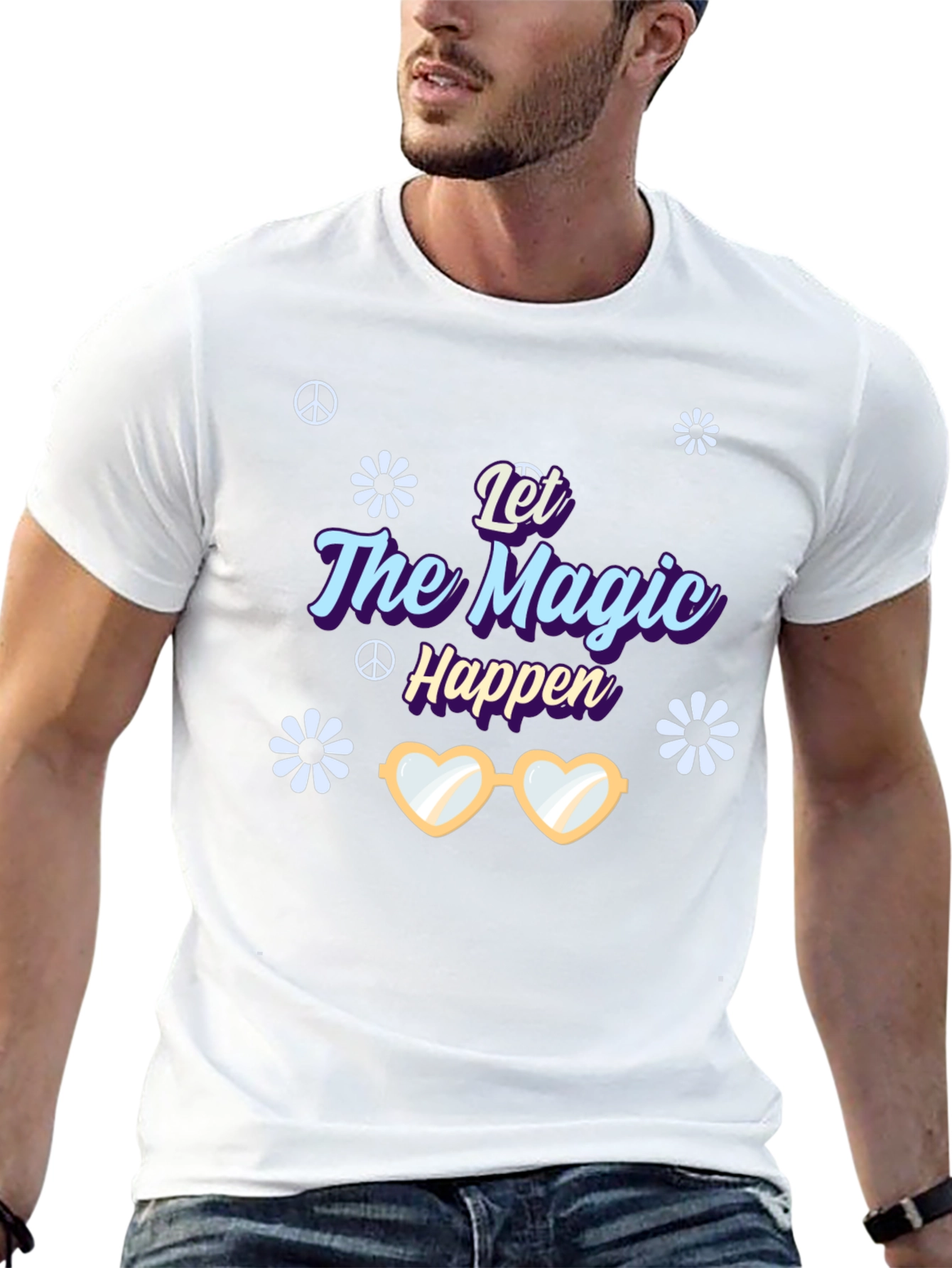 Black Let the Magic Happen T-Shirt view 13