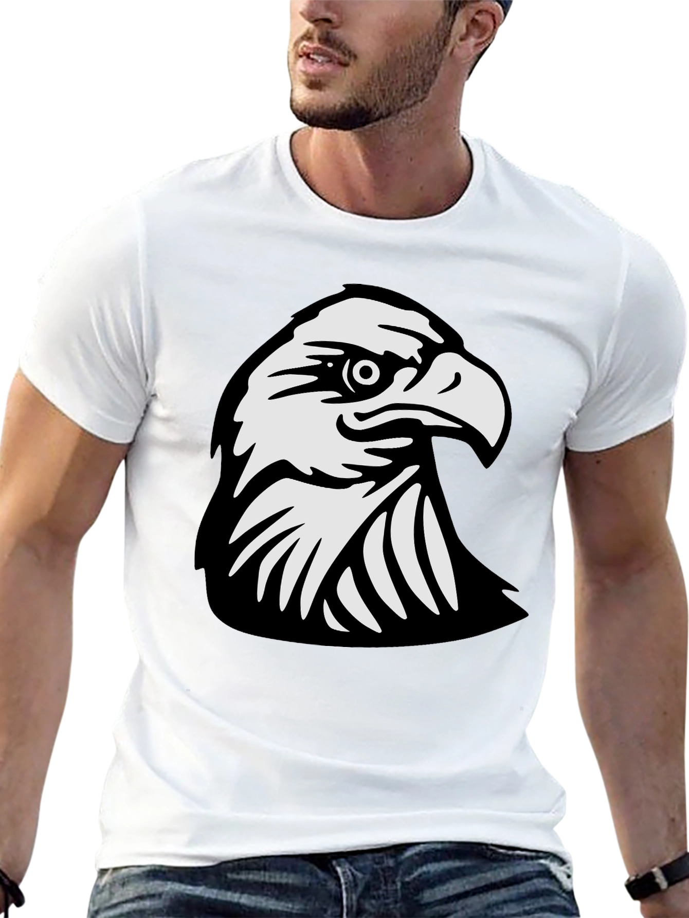 Black Eagle Graphic Tee - Mens - 13