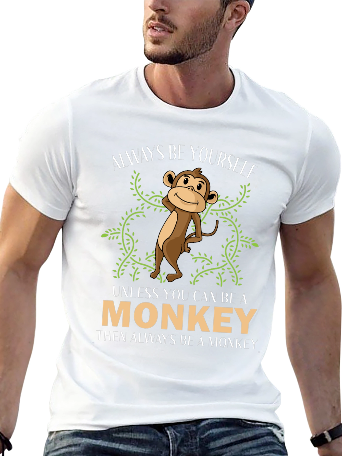 Be Yourself Unless You Can Be a Monkey T-Shirt - 13