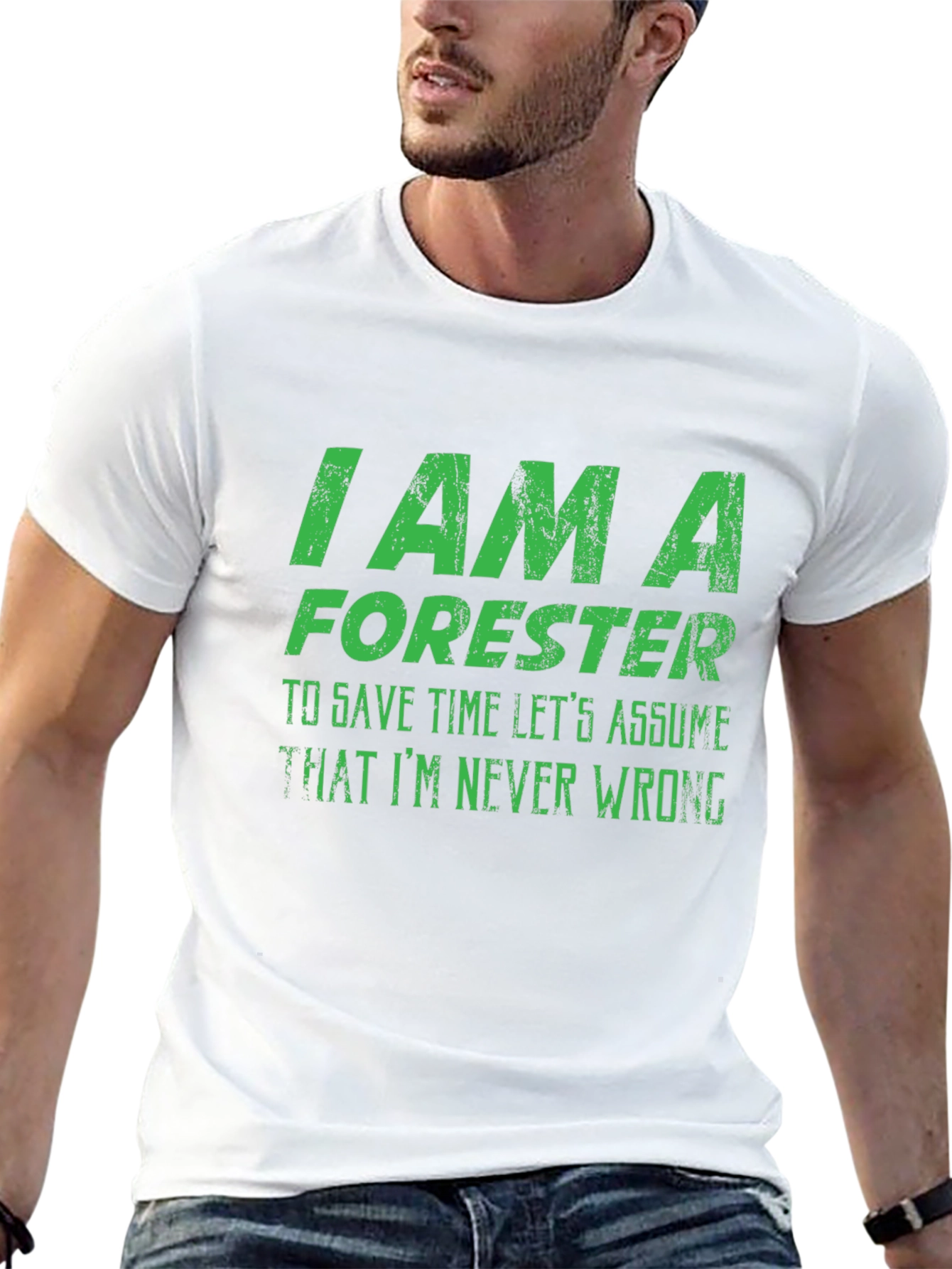 Black Forester T-Shirt - I Am A Forester - Never Wrong view 13