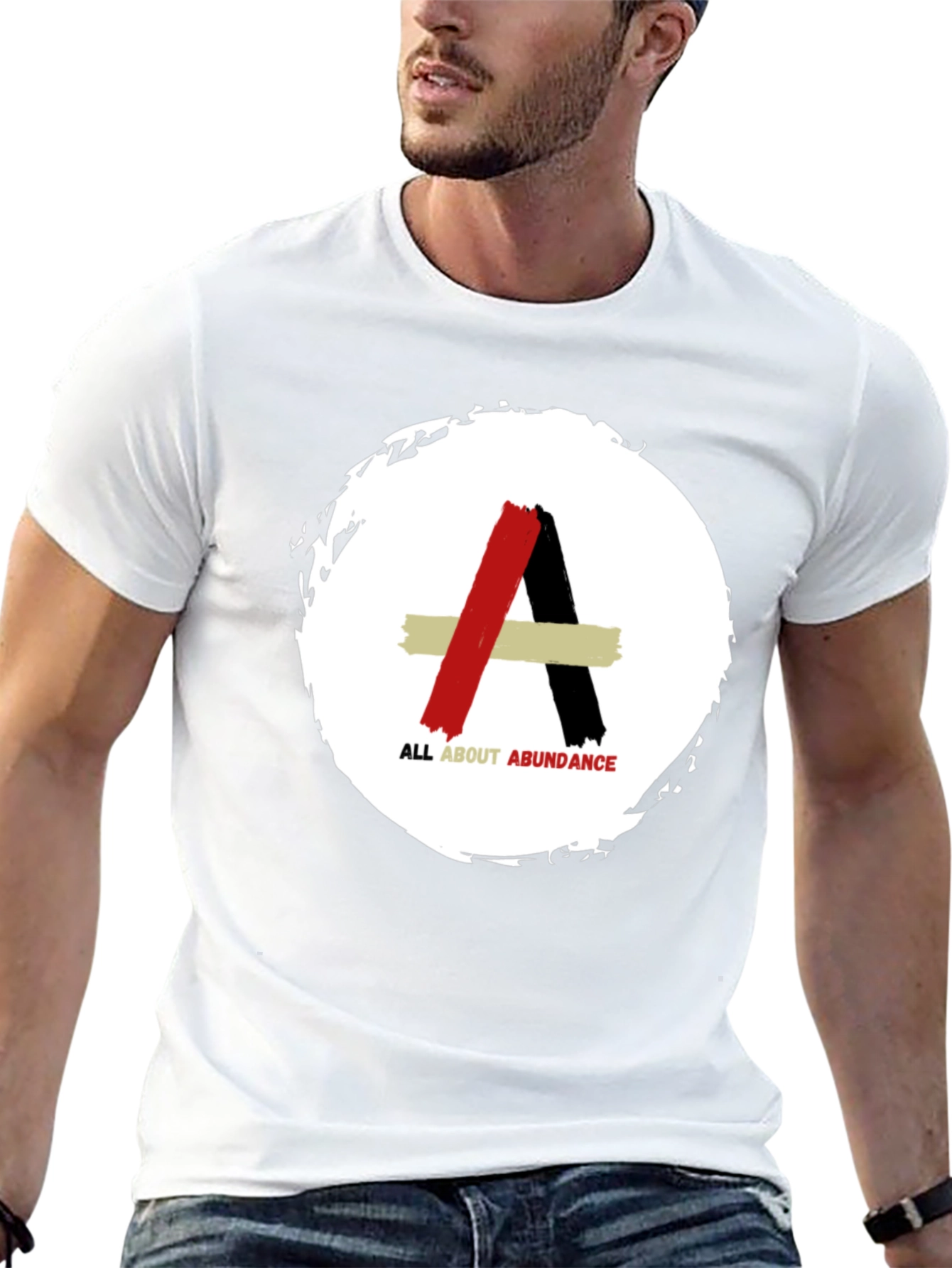 Black All About Abundance Graphic Tee - Black view 13