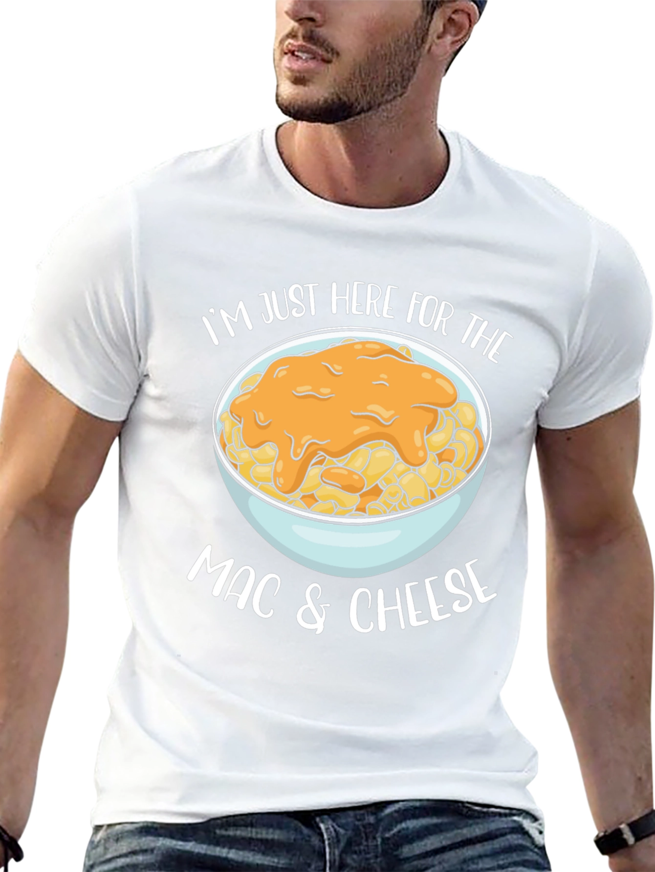 Black Mac & Cheese Lover T-Shirt view 13