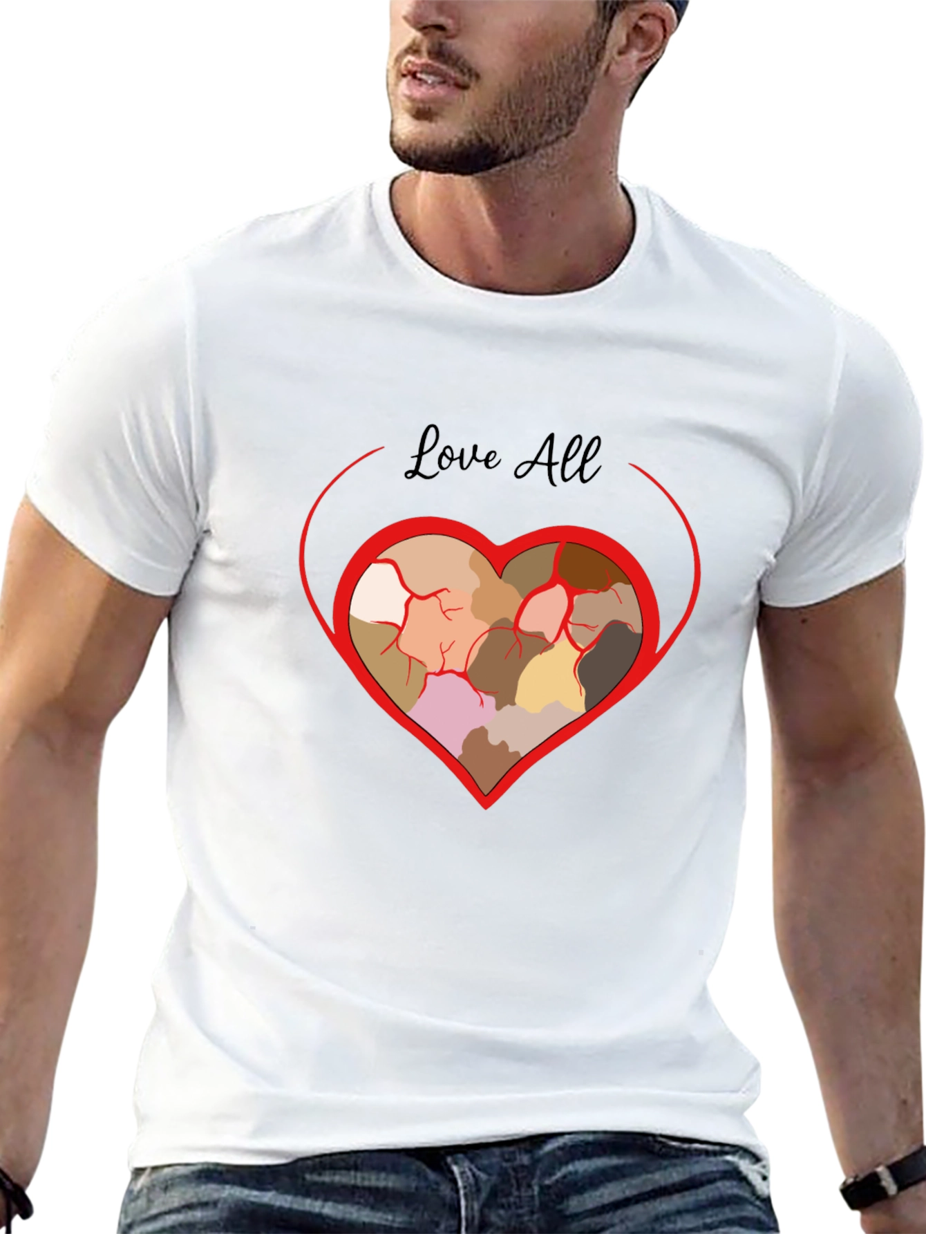 Black Love All Diversity T-Shirt view 13