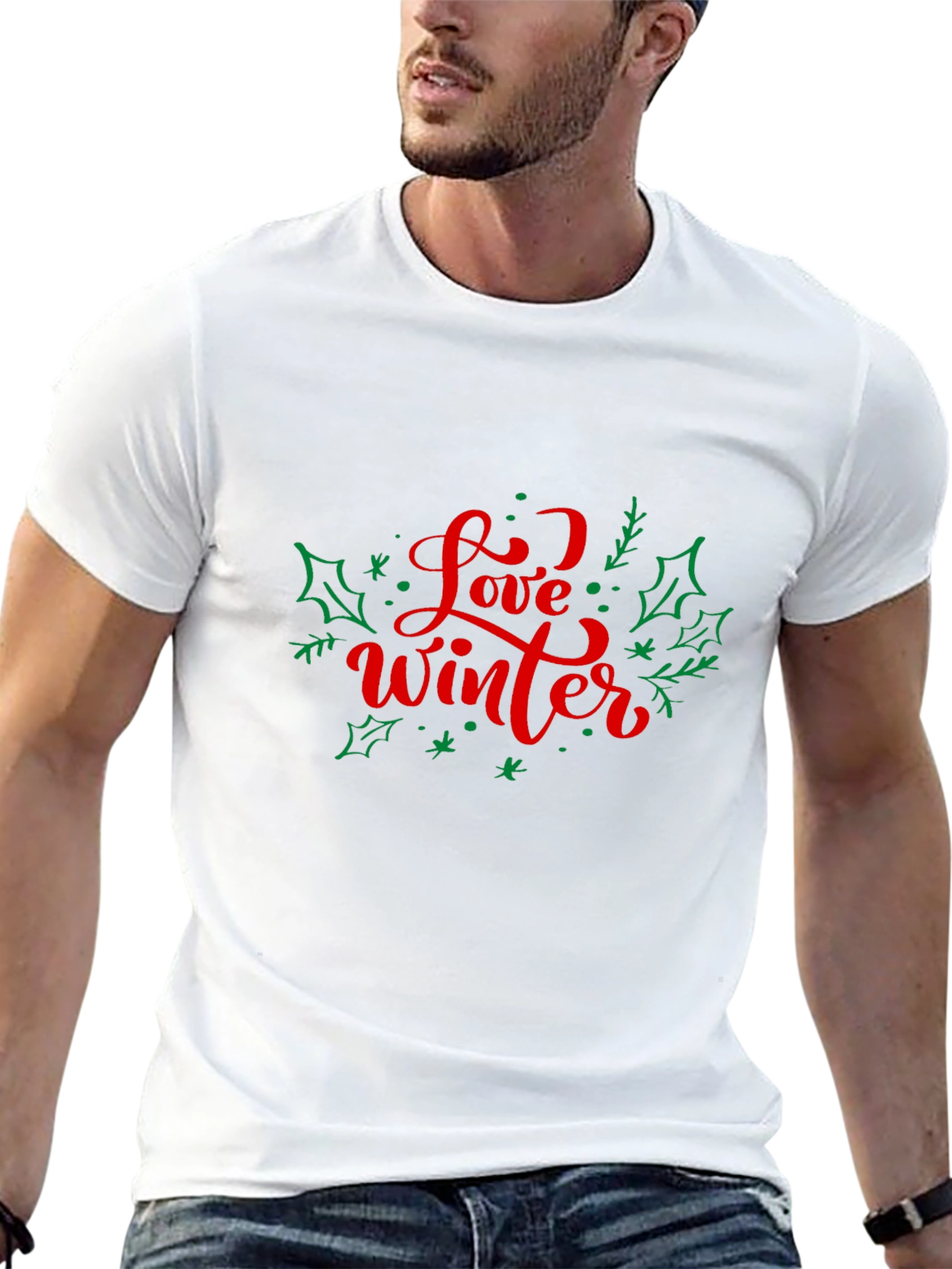 Black Love Winter Holiday Graphic Tee view 13
