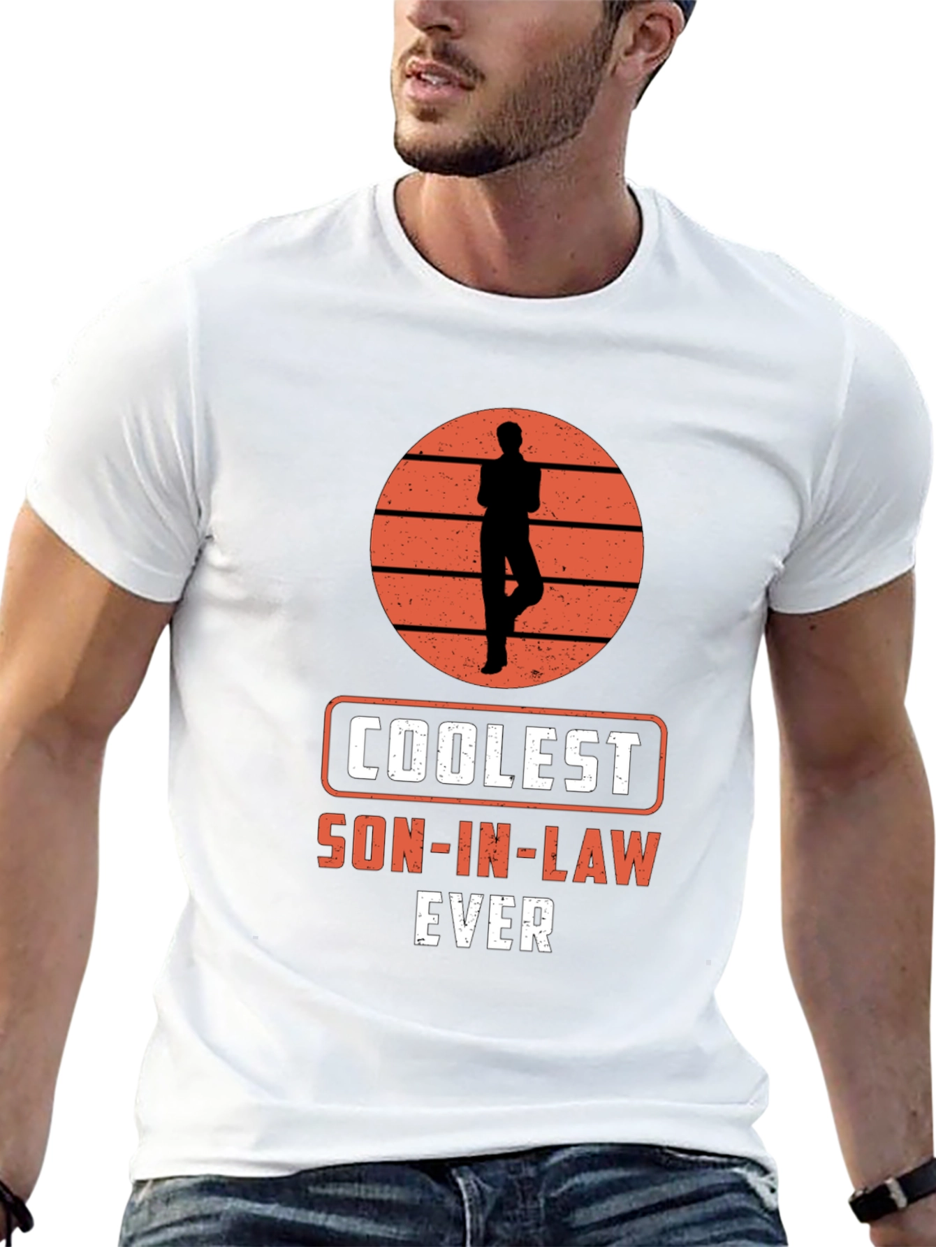 Black Coolest Son-In-Law Ever T-Shirt view 13