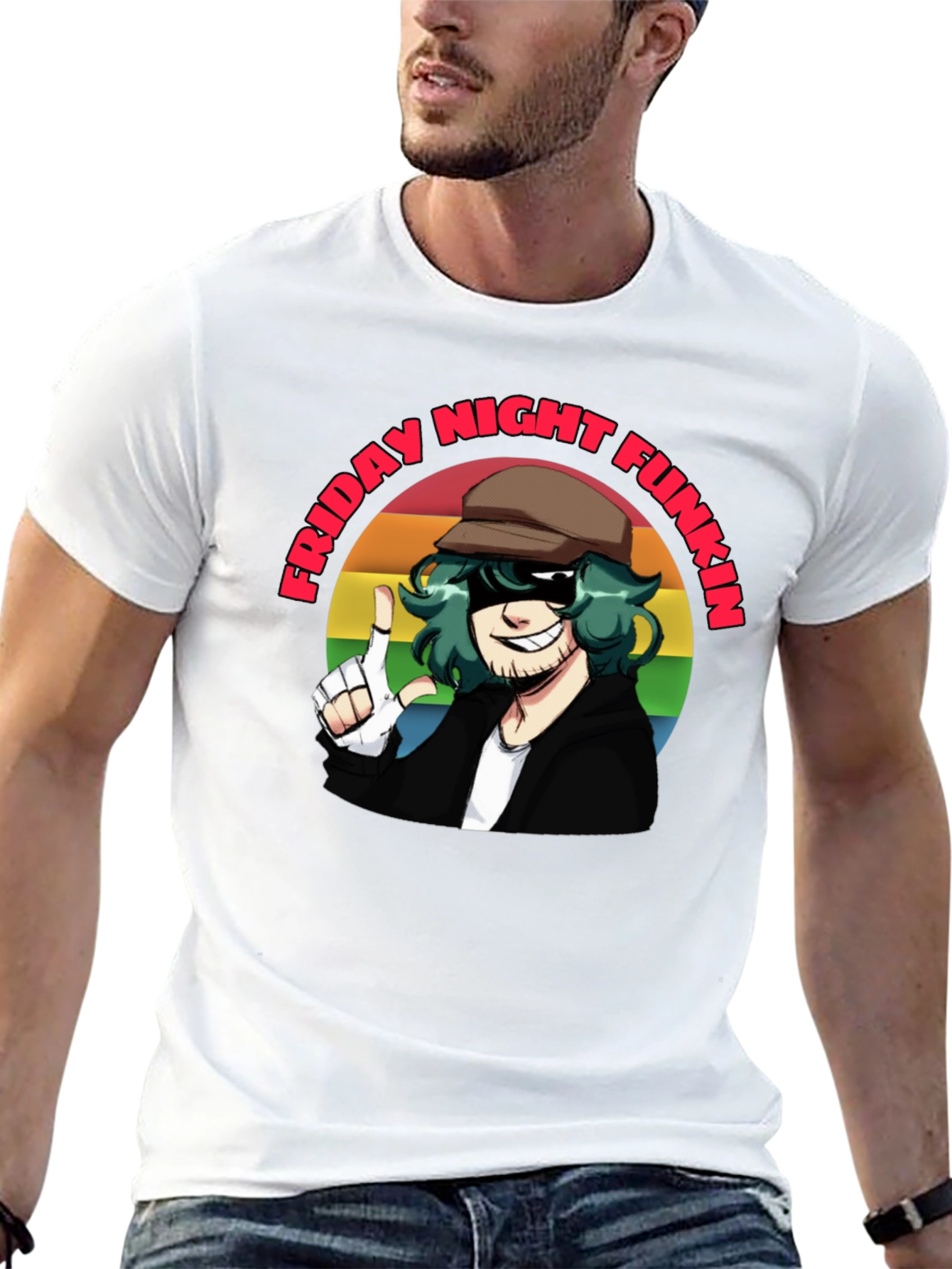 Black Friday Night Funkin' Garcello T-Shirt view 13