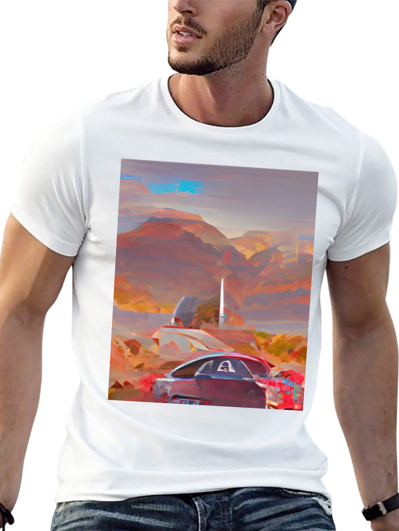 Black Desert Road Trip Graphic Tee view 13
