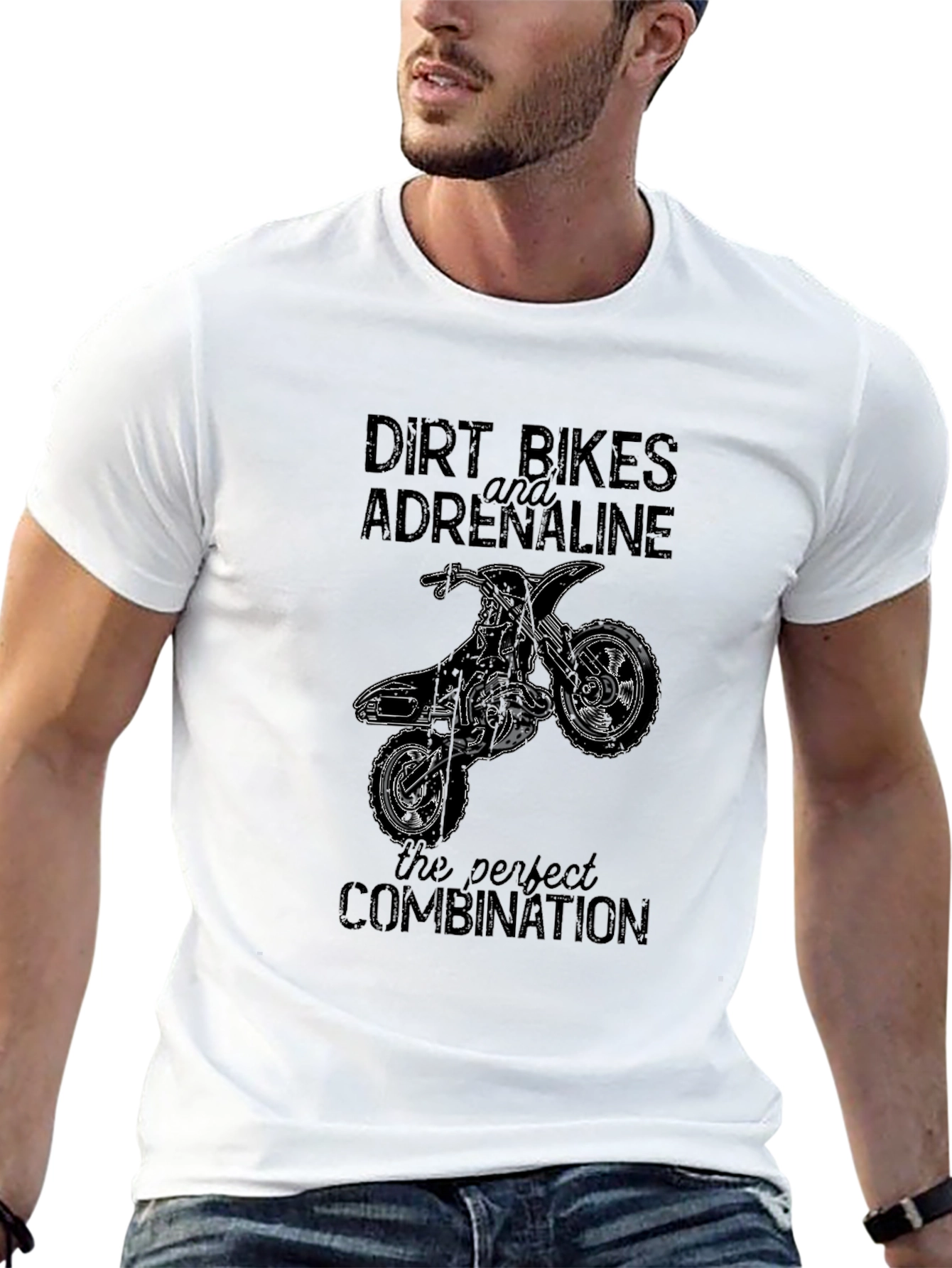 Dirt Bikes Adrenaline Graphic Tee - Black - 13