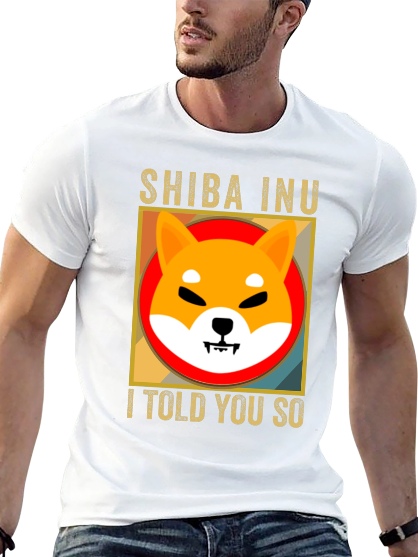 Black Shiba Inu I Told You So Black T-Shirt view 13