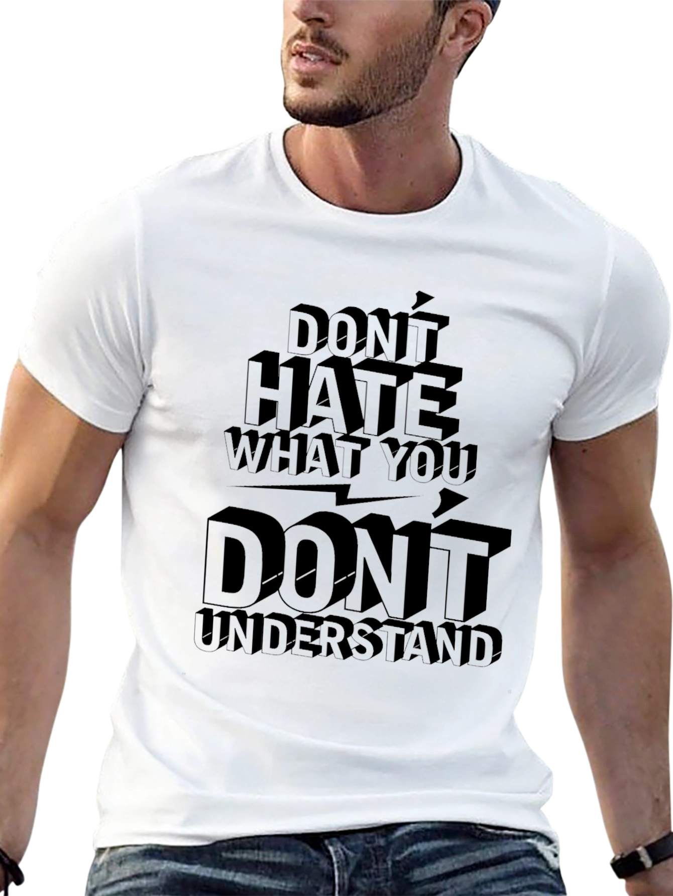 Black Don't Hate What You Don't Understand Graphic Tee view 13