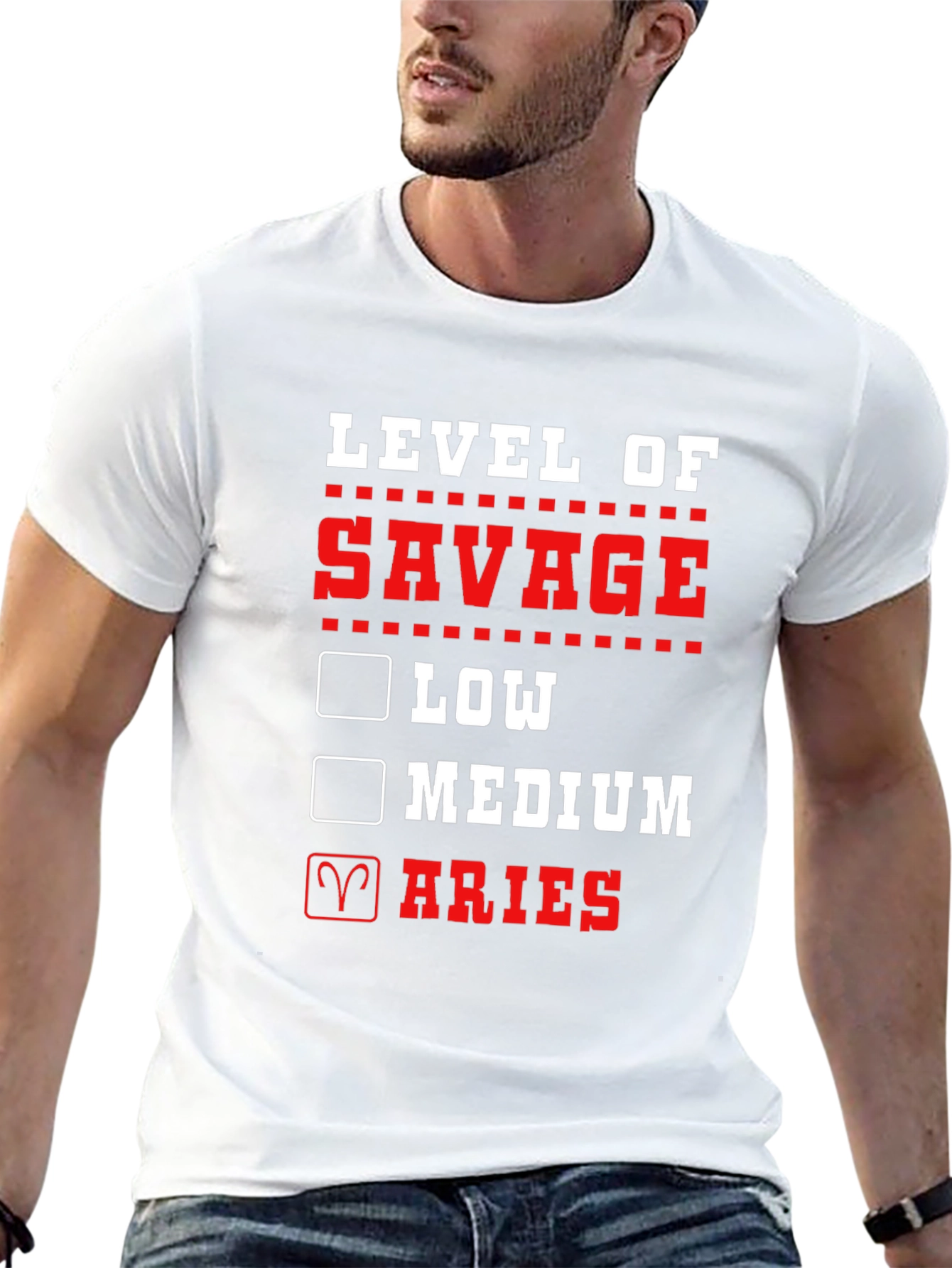 Black Level of Savage Aries T-Shirt view 13