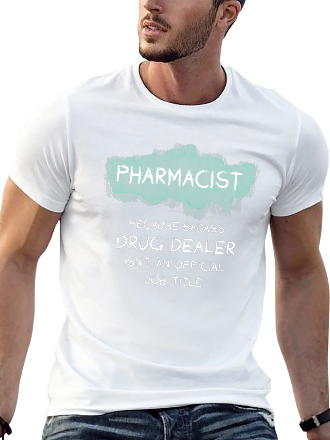 Black Pharmacist T-Shirt: Badass Drug Dealer view 13