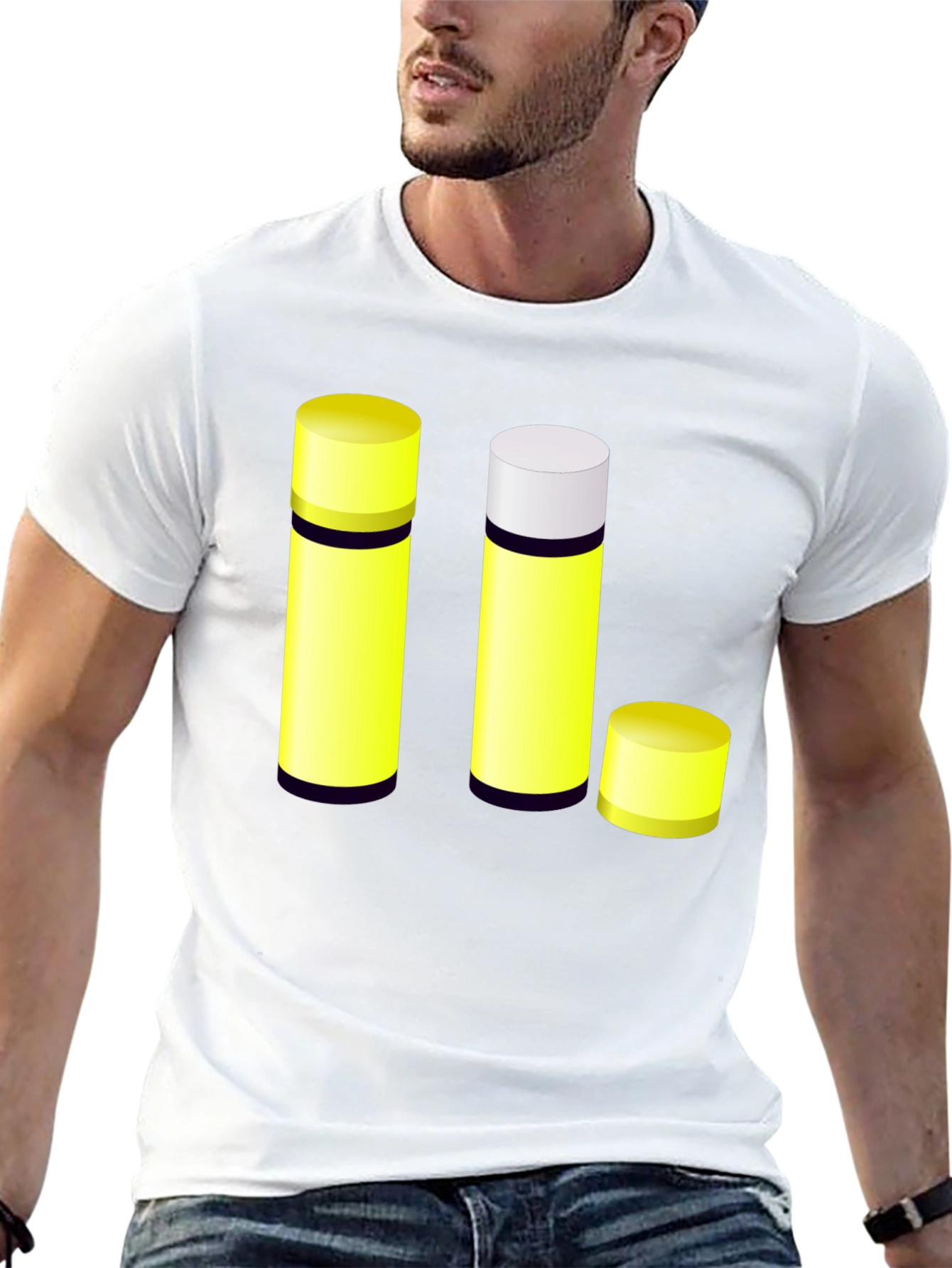 Black Lip Balm T-Shirt - Unique Graphic Tee view 13