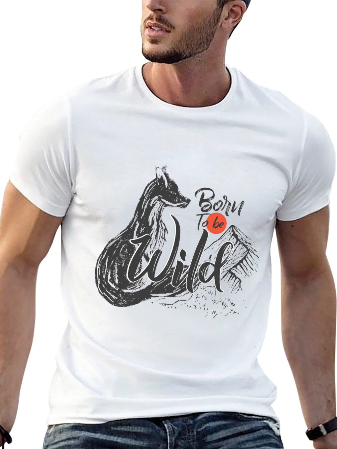 Born to Be Wild Graphic T-Shirt - 13