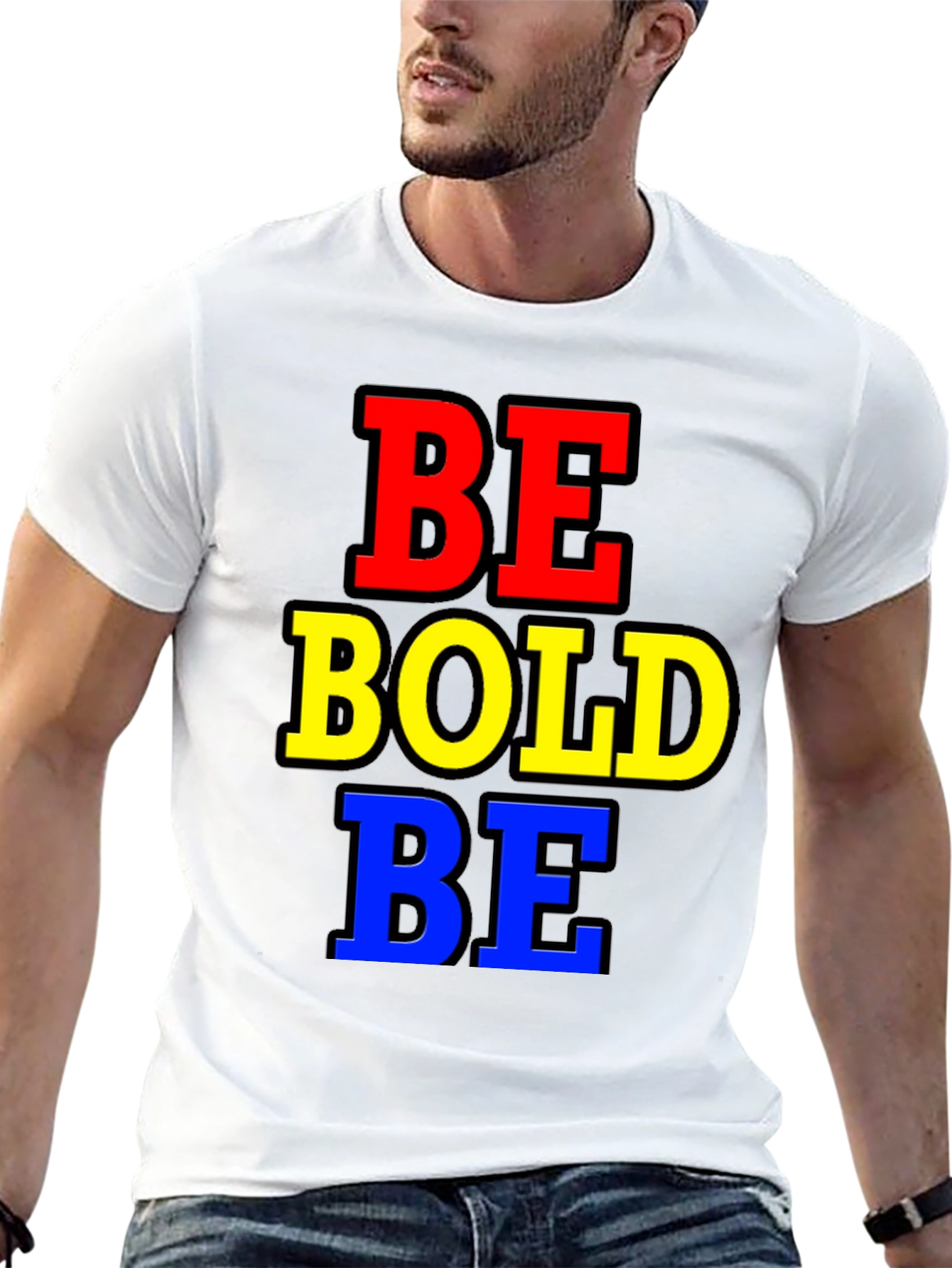 Black Be Bold Black T-Shirt view 13