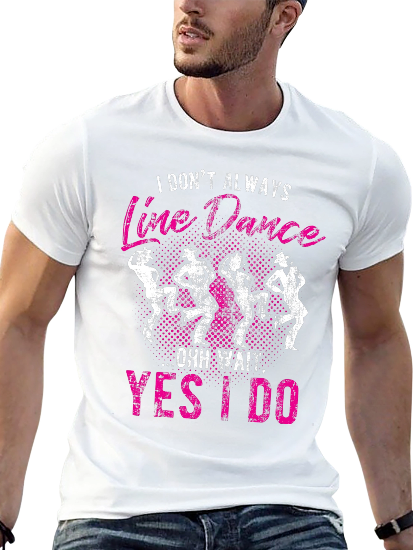 Black Line Dance Graphic Tee - I Don't Always... view 13