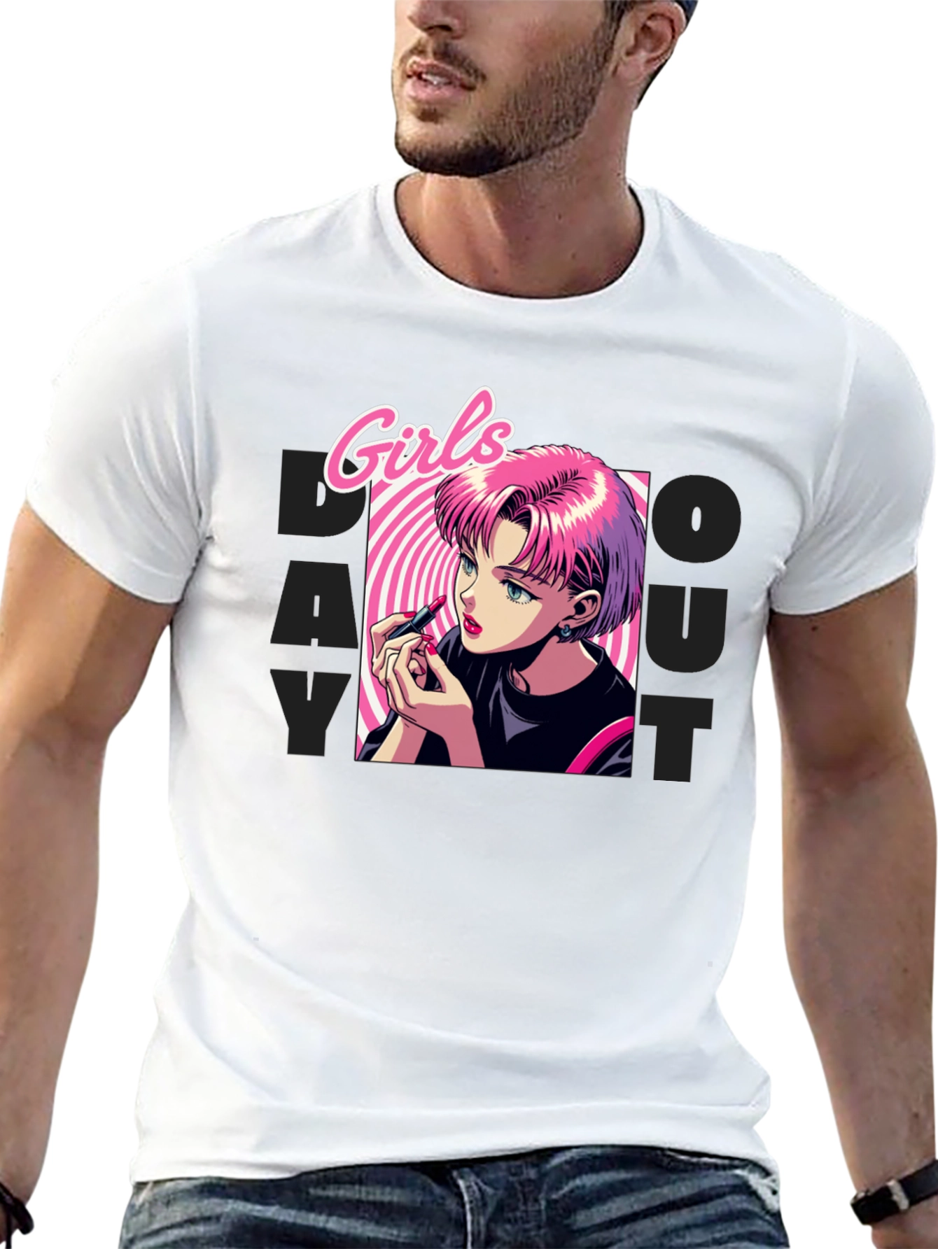 Black Girls Do What You Want T-Shirt - Anime Style view 13