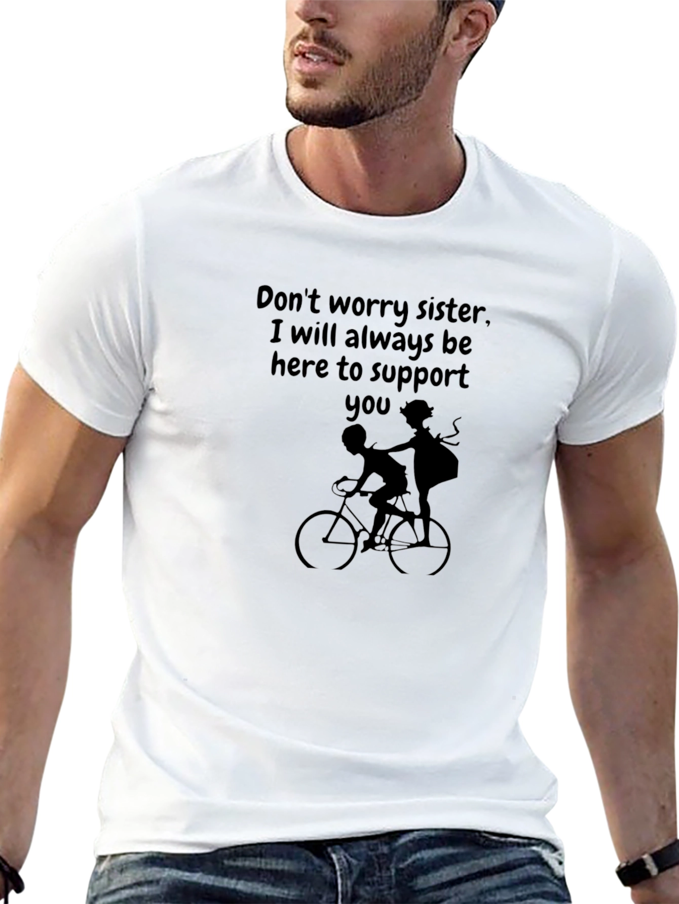 Sister Support Graphic Tee - Always Here For You - 13